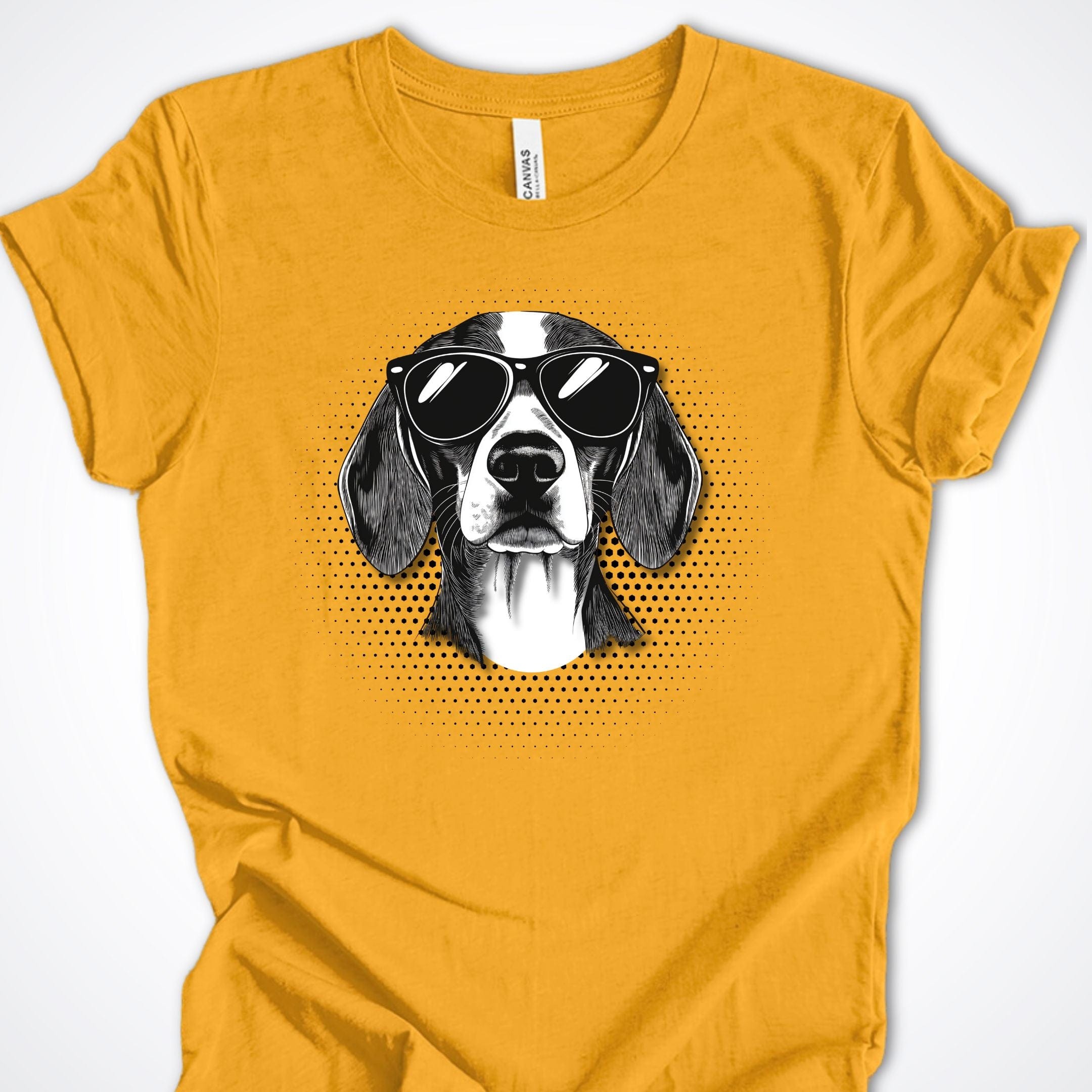 T-Shirt Gold / S Beagle Top Dog Premium Unisex T-Shirt ReallyintoDogs