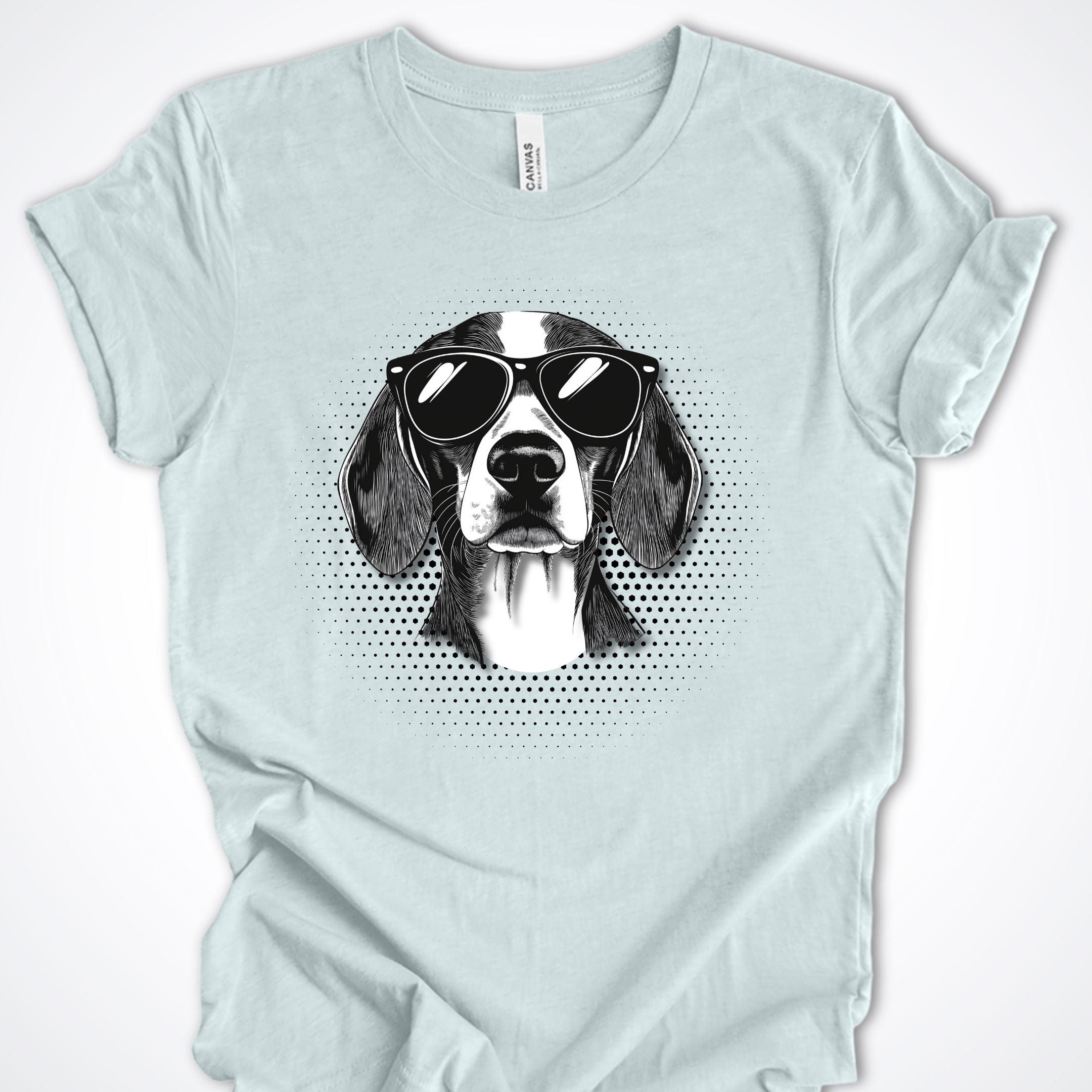 T-Shirt Heather Ice Blue / S Beagle Top Dog Premium Unisex T-Shirt ReallyintoDogs