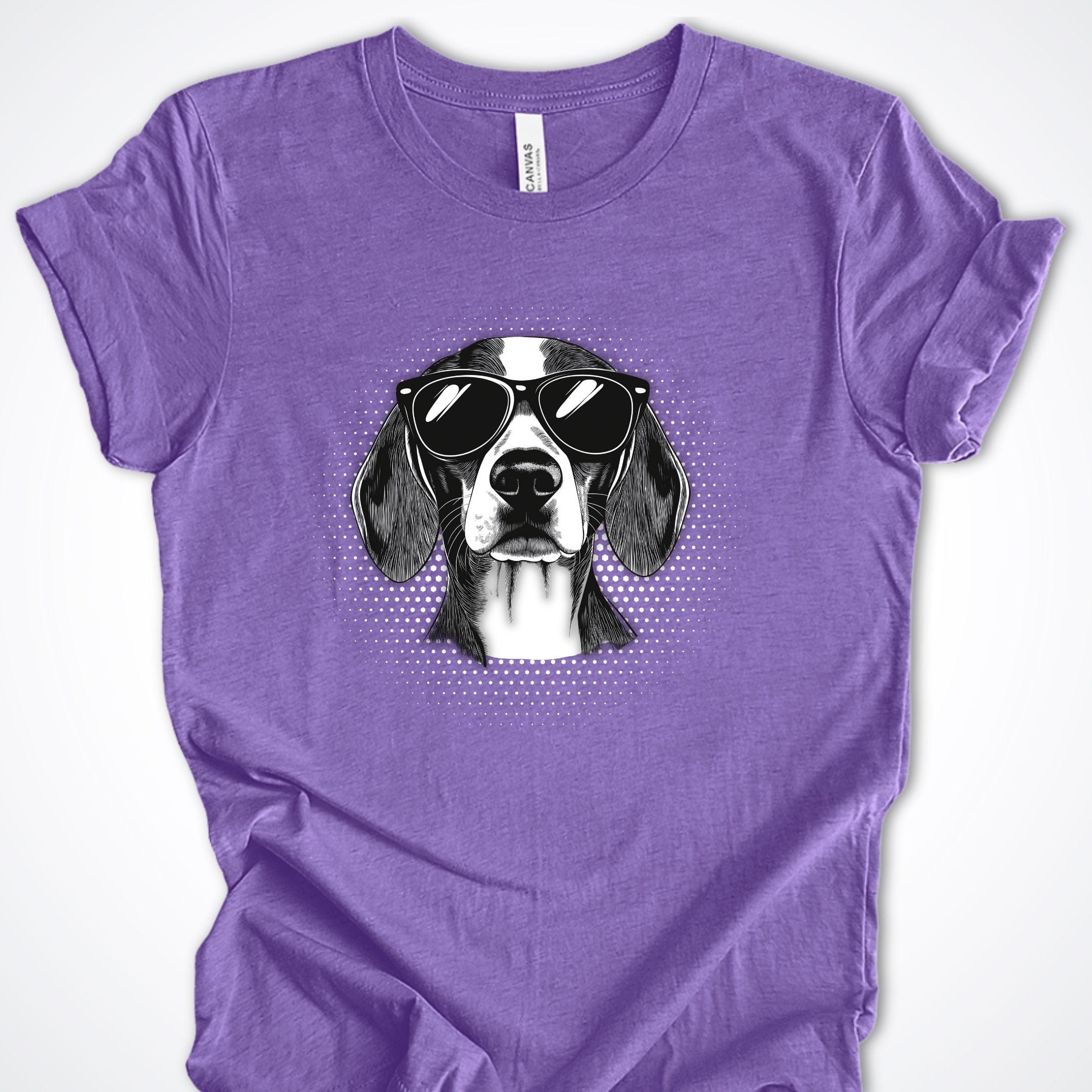 T-Shirt Heather Team Purple / S Beagle Top Dog Premium Unisex T-Shirt ReallyintoDogs