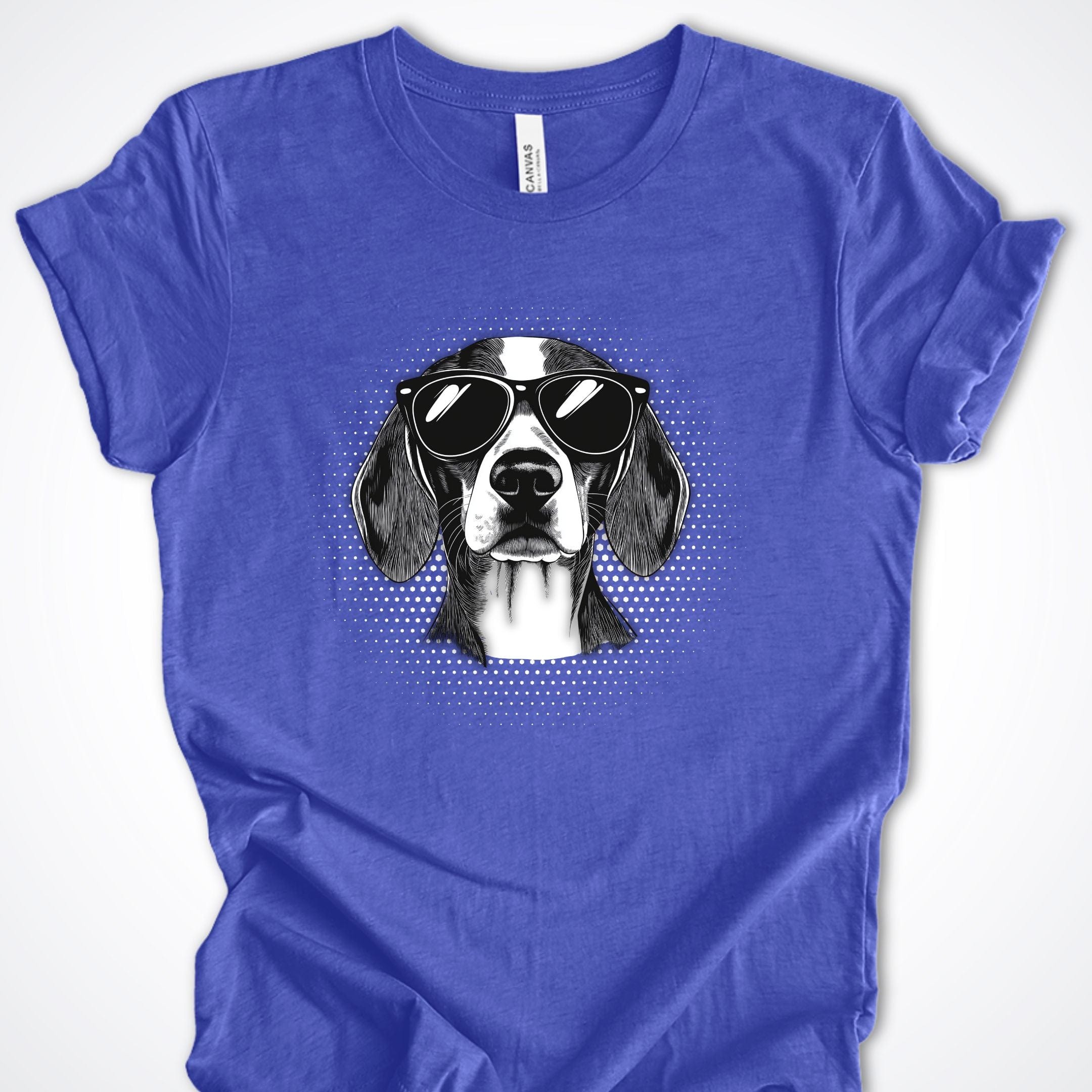 T-Shirt Heather True Royal / S Beagle Top Dog Premium Unisex T-Shirt ReallyintoDogs