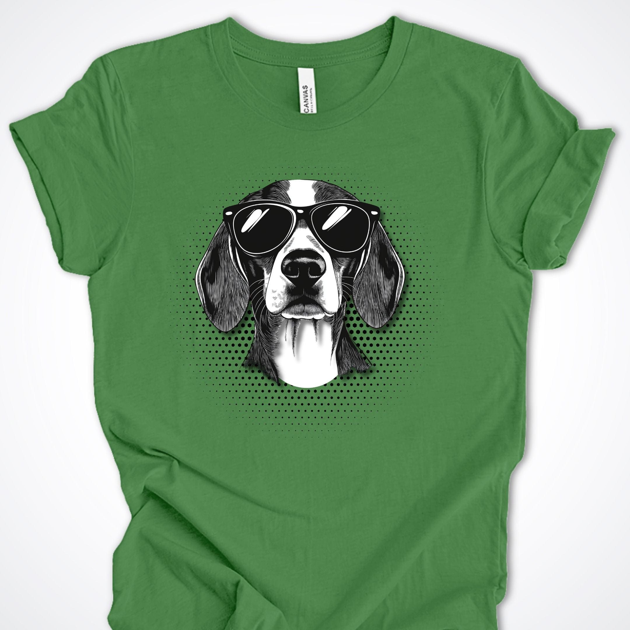 T-Shirt Leaf / S Beagle Top Dog Premium Unisex T-Shirt ReallyintoDogs