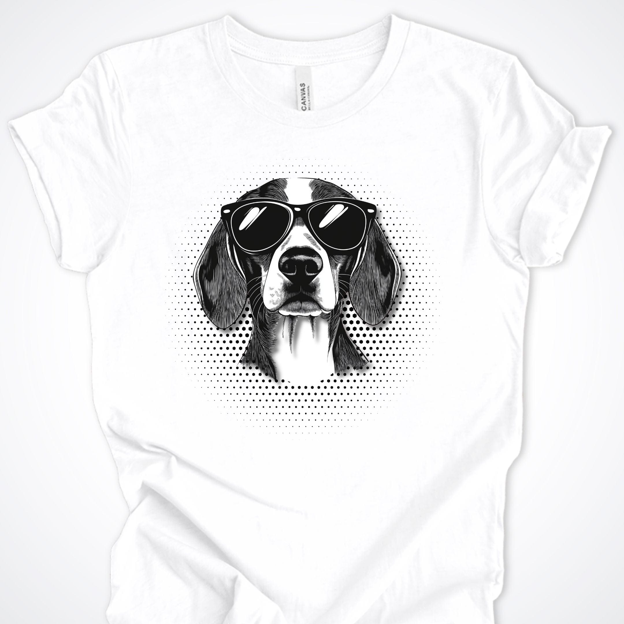 T-Shirt White / S Beagle Top Dog Premium Unisex T-Shirt ReallyintoDogs