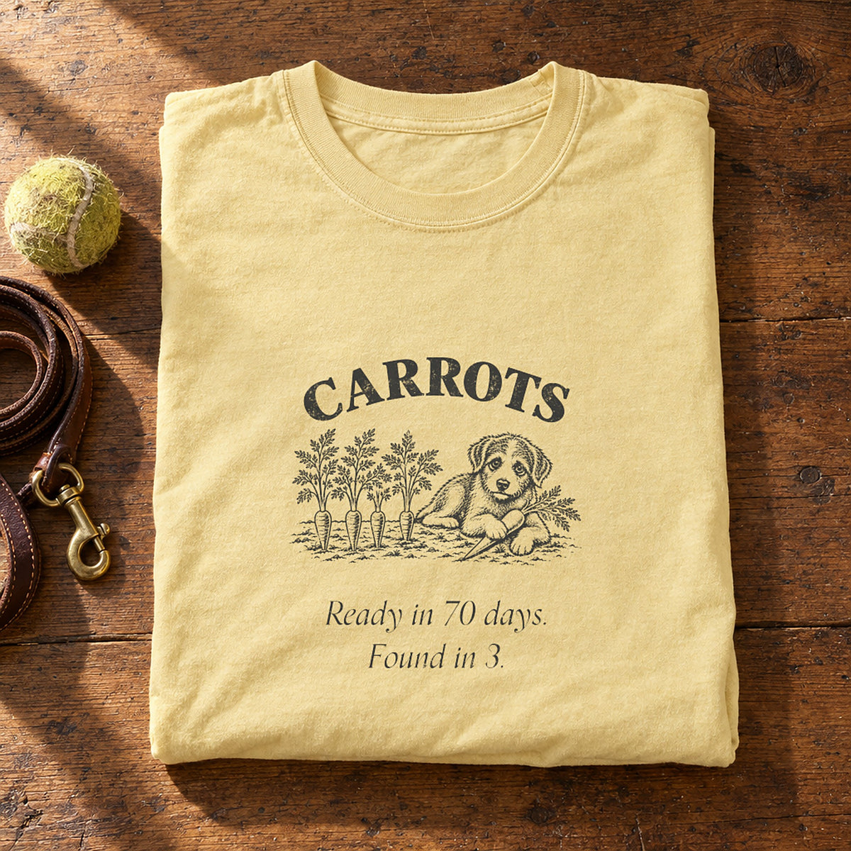 Carrots. Arch Butter folded