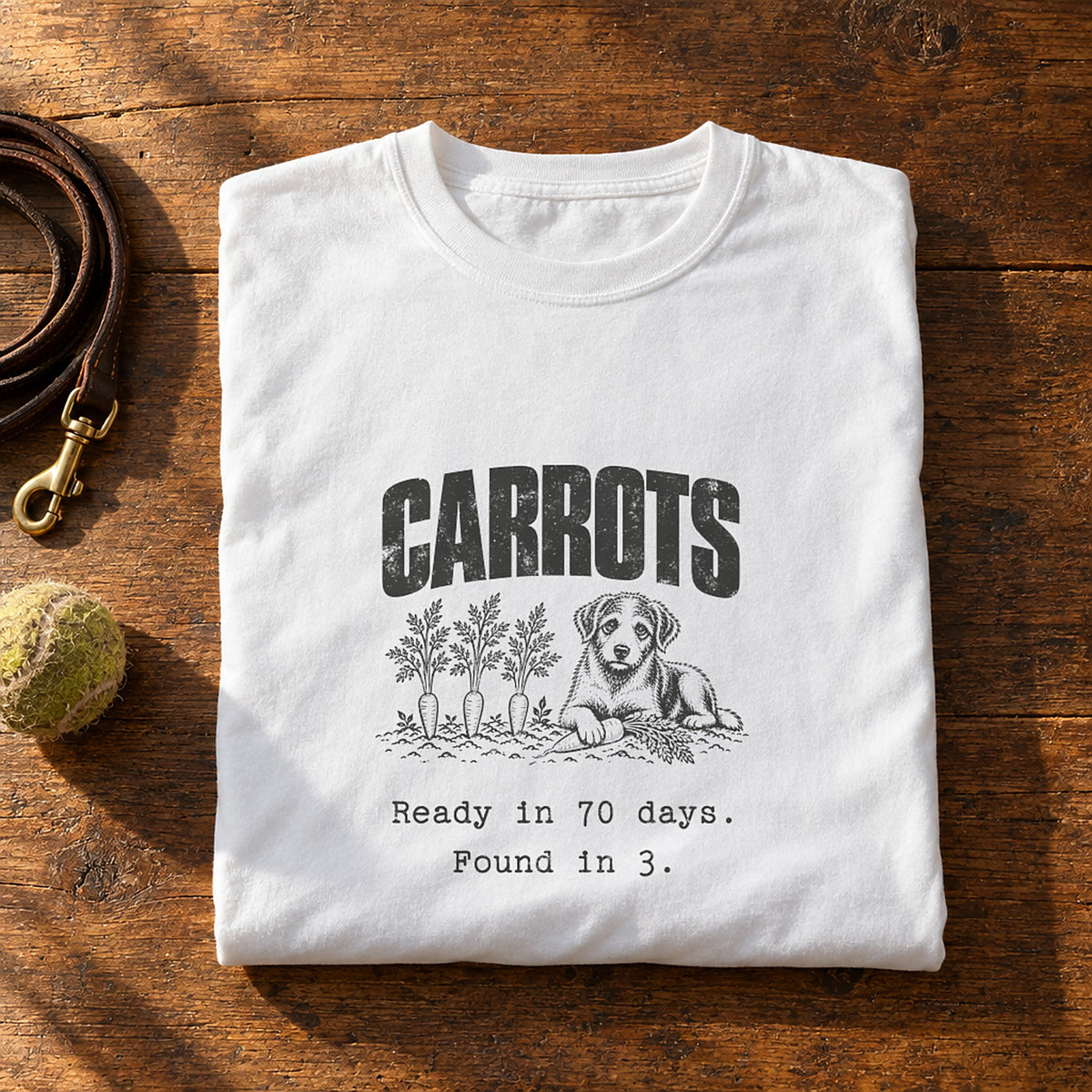 Carrots White folded