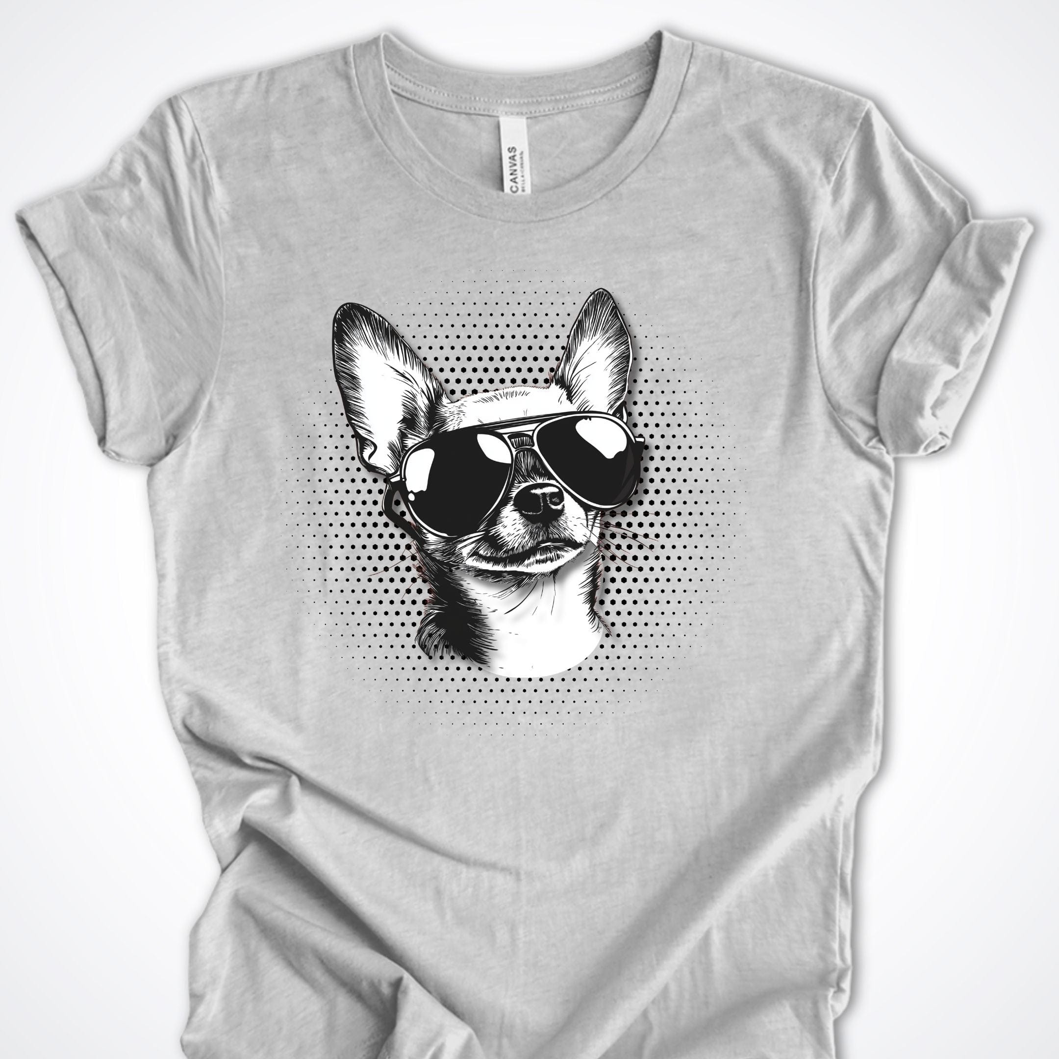 T-Shirt Athletic Heather / S Chihuahua Top Dog Premium Unisex T-Shirt ReallyintoDogs