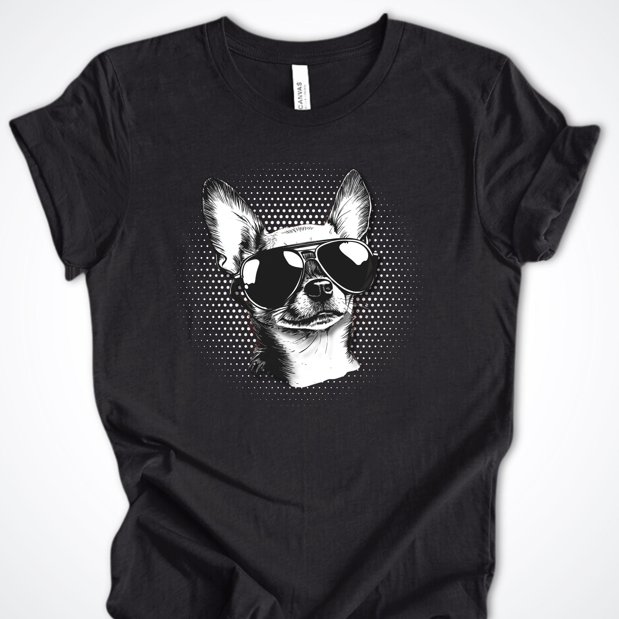 T-Shirt Black Heather / S Chihuahua Top Dog Premium Unisex T-Shirt ReallyintoDogs