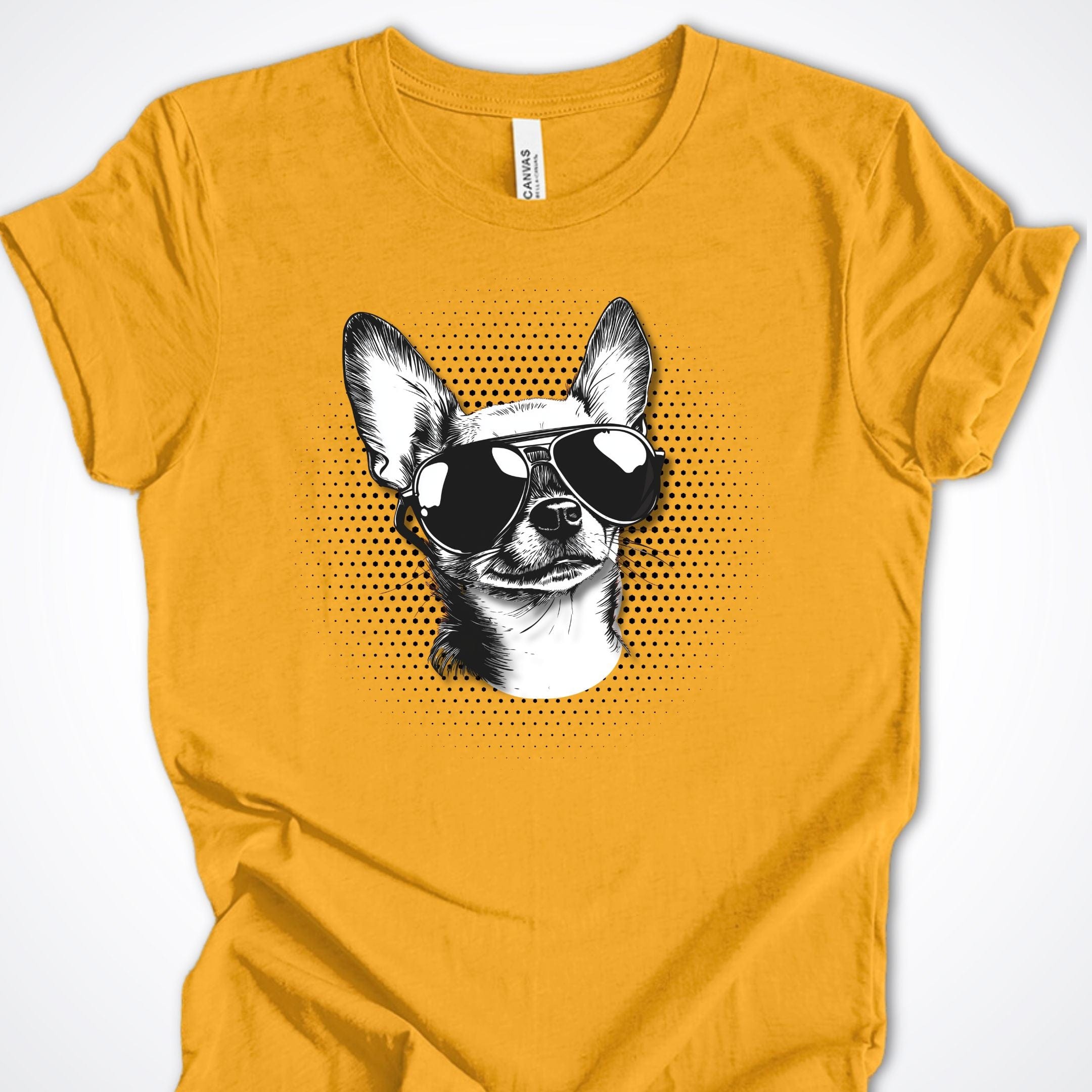 T-Shirt Gold / S Chihuahua Top Dog Premium Unisex T-Shirt ReallyintoDogs