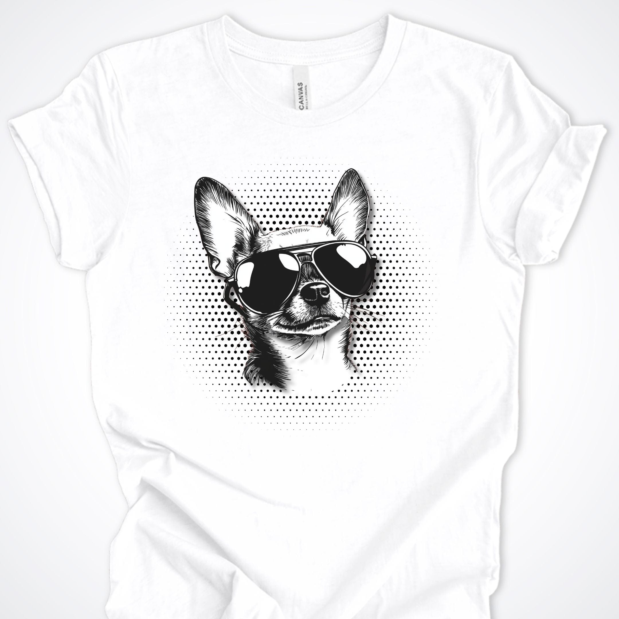 T-Shirt White / S Chihuahua Top Dog Premium Unisex T-Shirt ReallyintoDogs