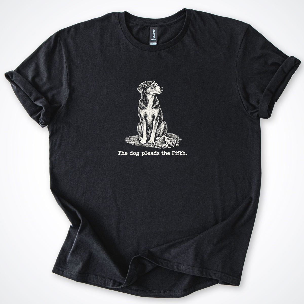 The Dog Pleads The Fifth. Portrait Classic T-Shirt
