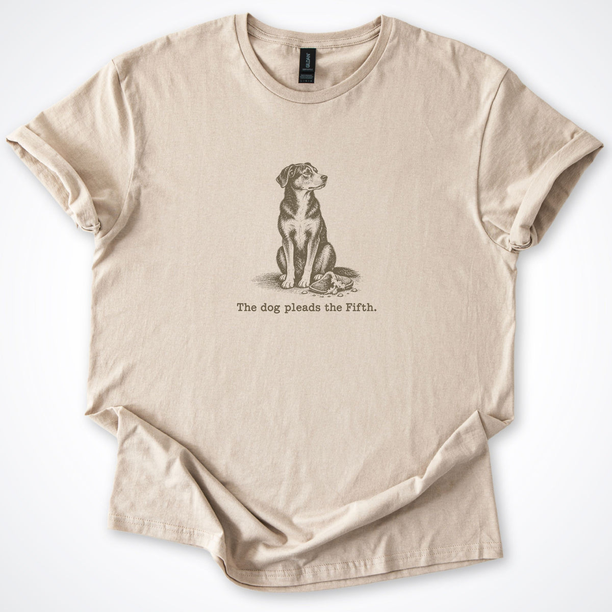 The Dog Pleads The Fifth. Portrait Classic T-Shirt