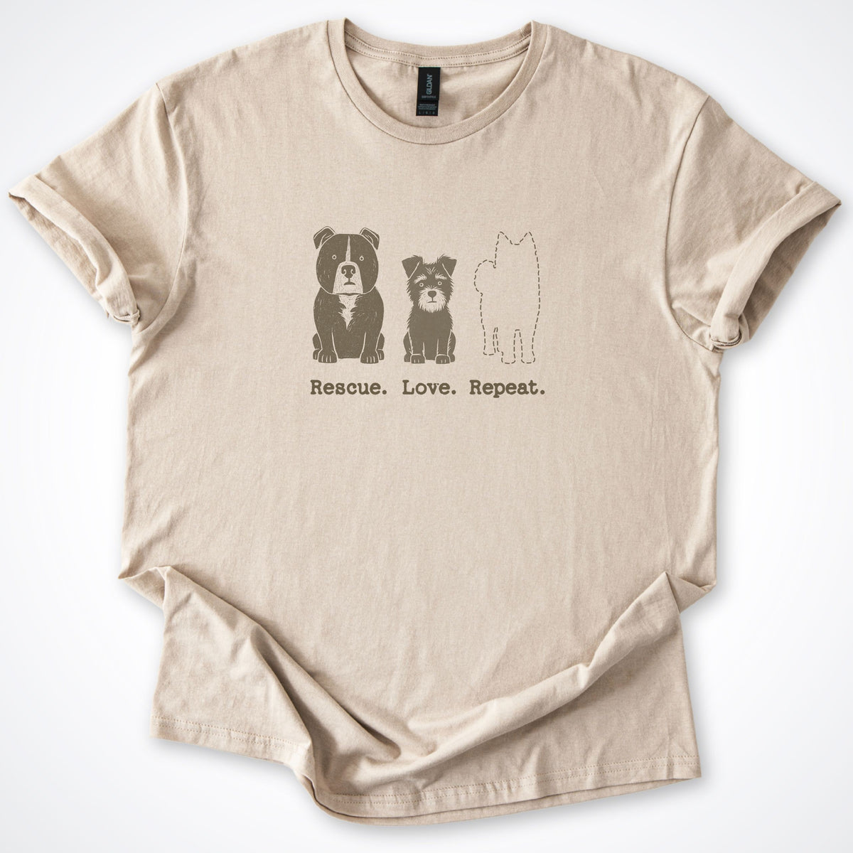 Rescue. Love. Repeat. The Next One Classic T-Shirt