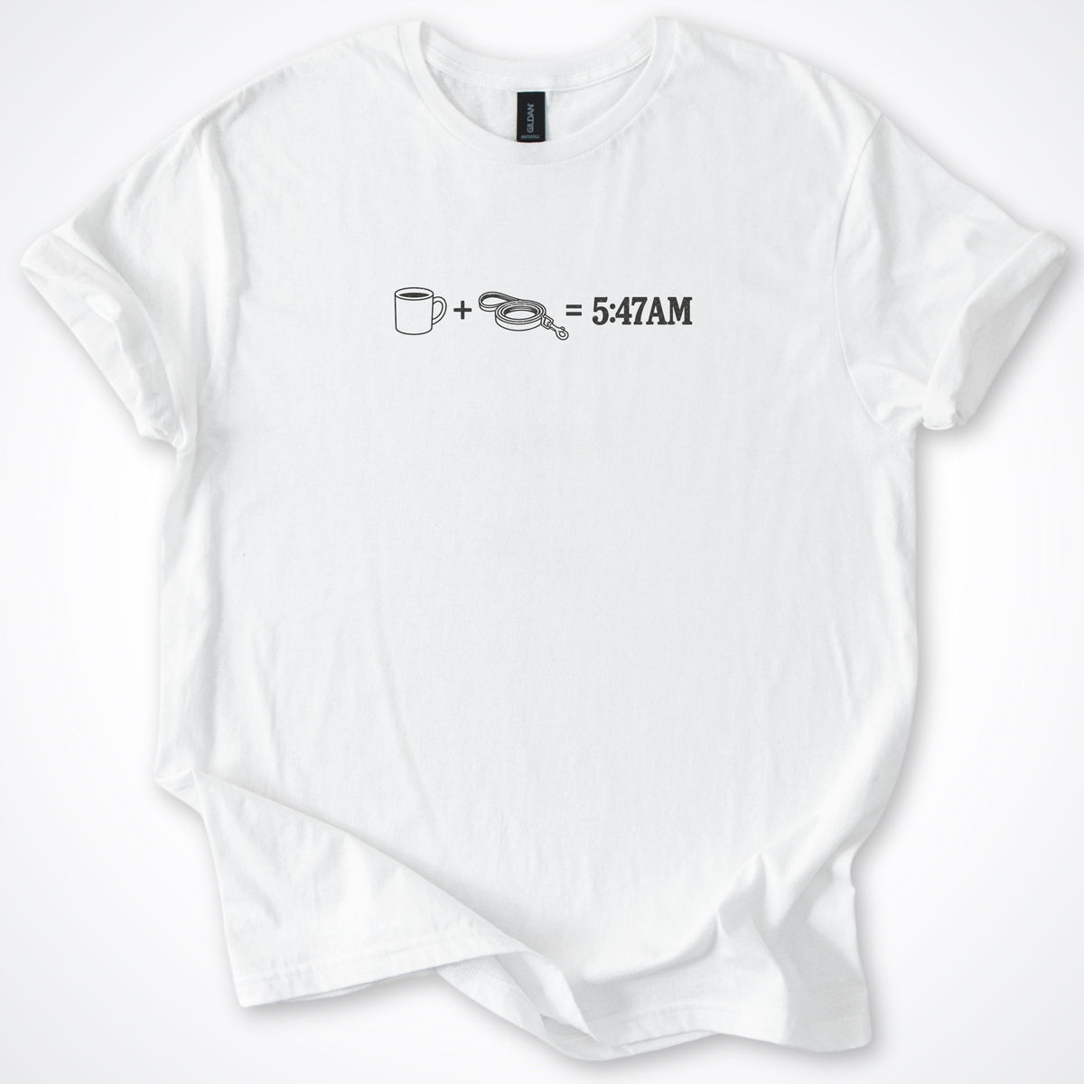 Coffee + Leash = 5:47AM Classic T-Shirt