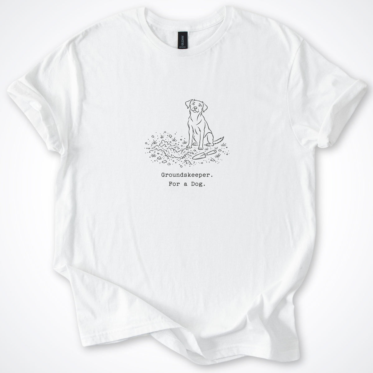 Groundskeeper. For A Dog. Line Classic T-Shirt