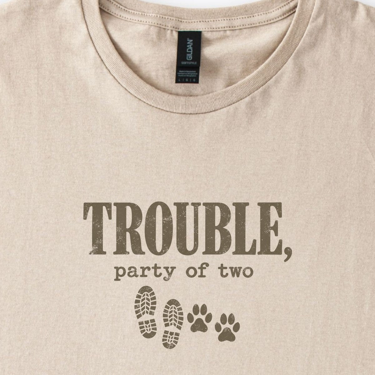 Trouble, Party Of Two Classic T-Shirt