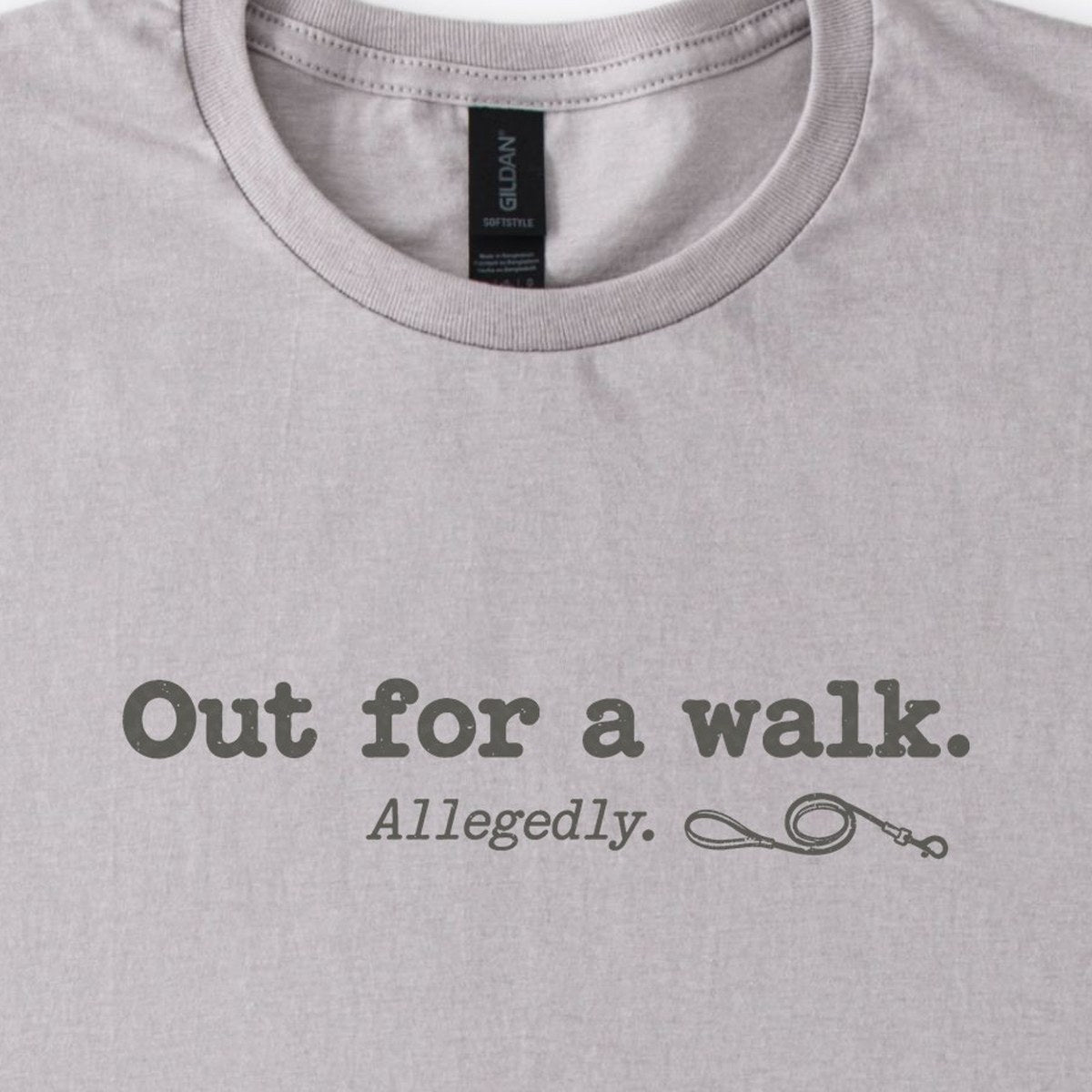 Out For A Walk. Allegedly. Classic T-Shirt