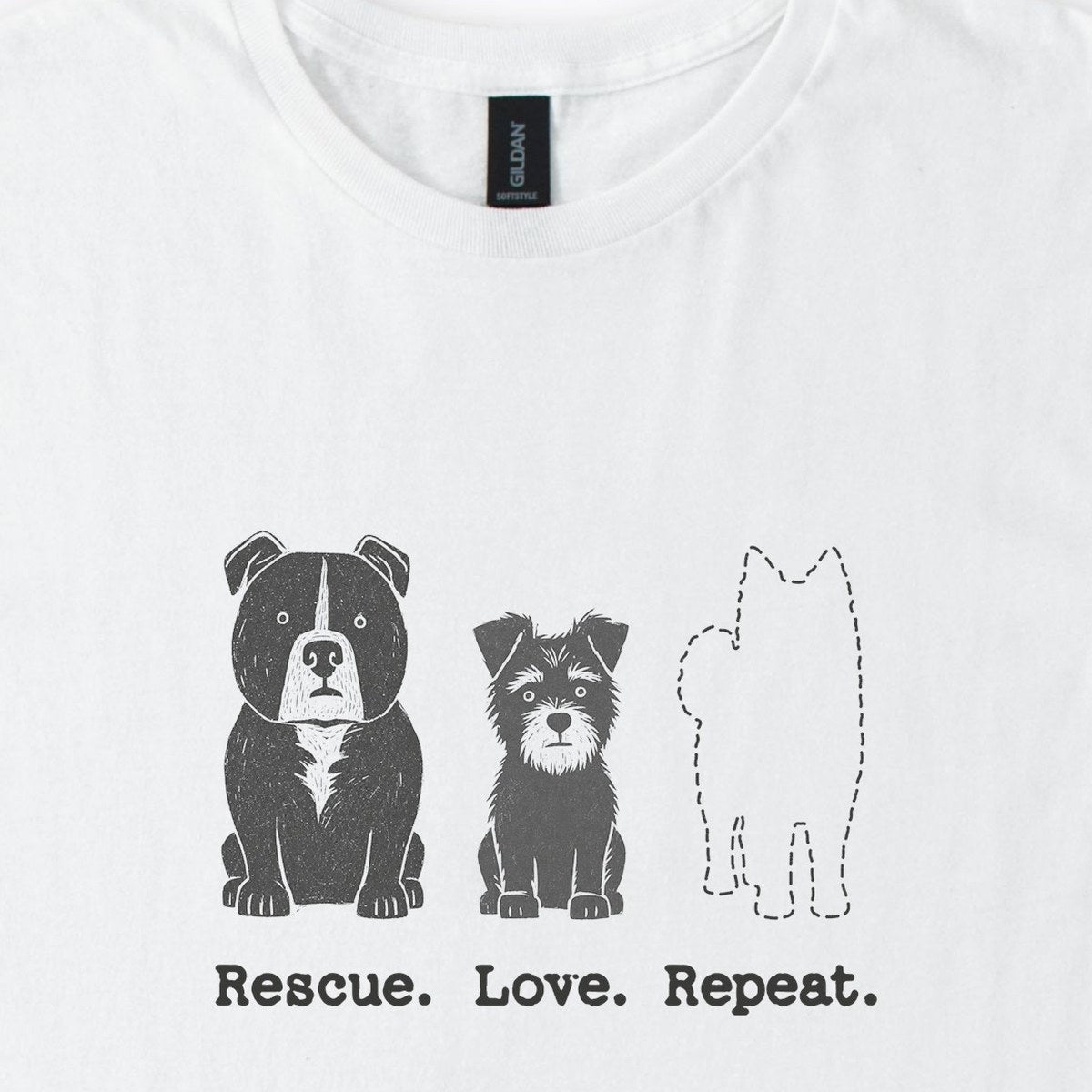 Rescue. Love. Repeat. The Next One Classic T-Shirt