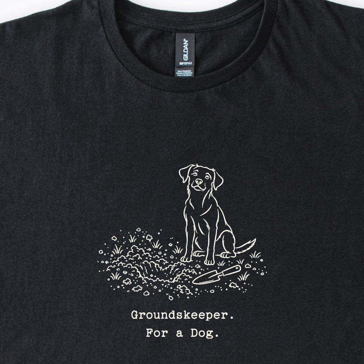 Groundskeeper. For A Dog. Line Classic T-Shirt