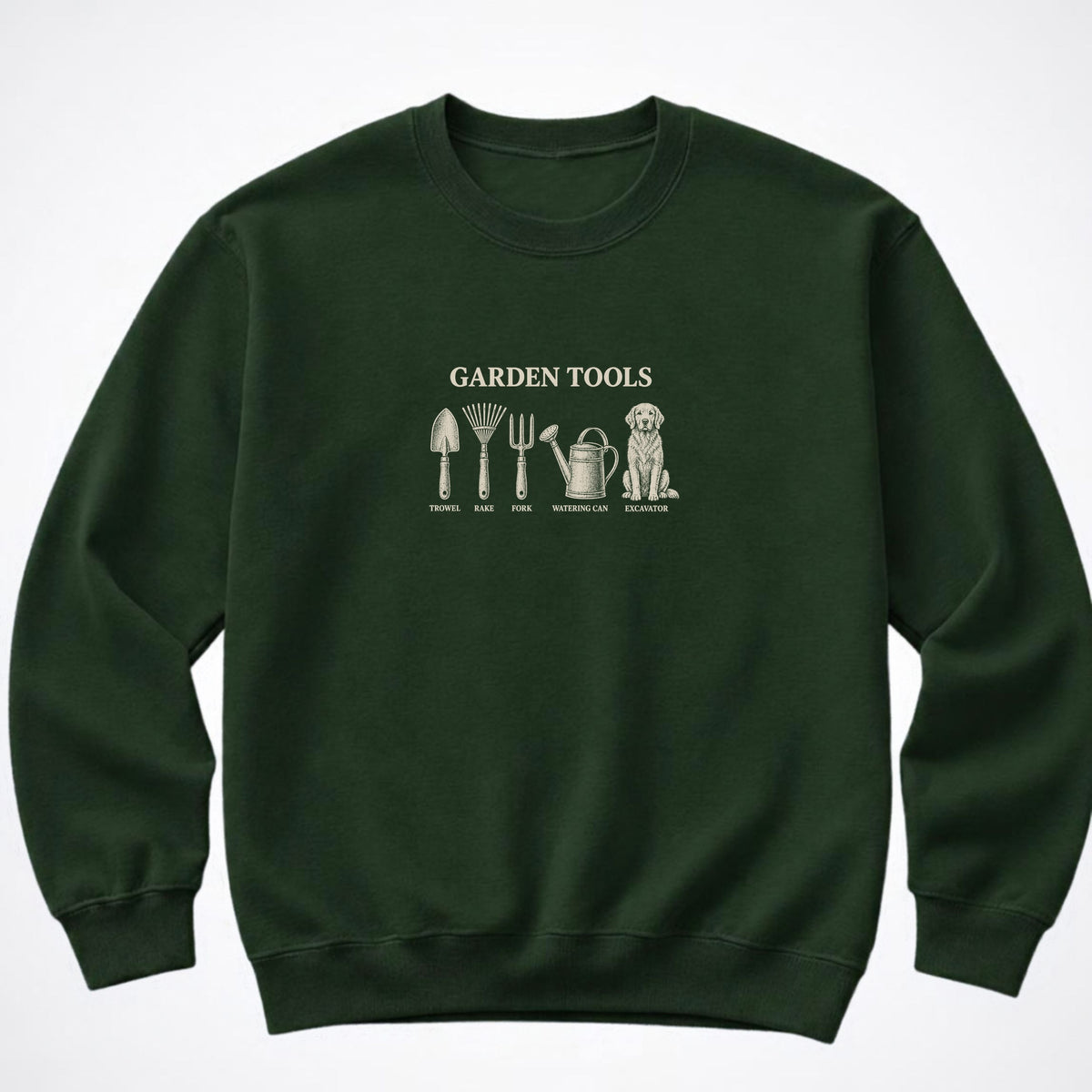 Garden Tools Crewneck Sweatshirt