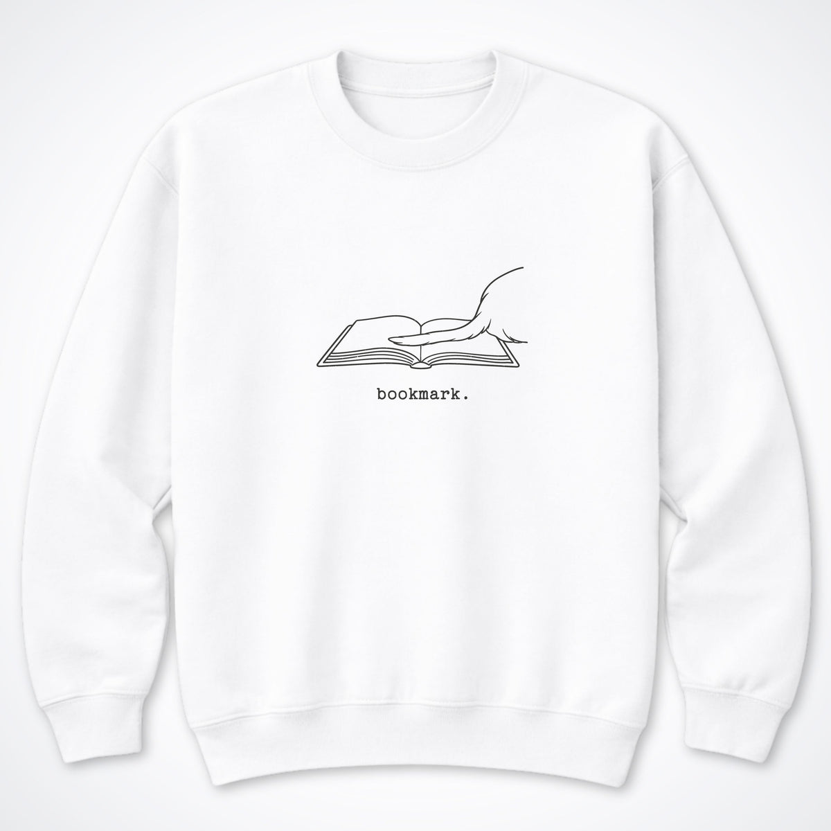 Bookmark Crewneck Sweatshirt