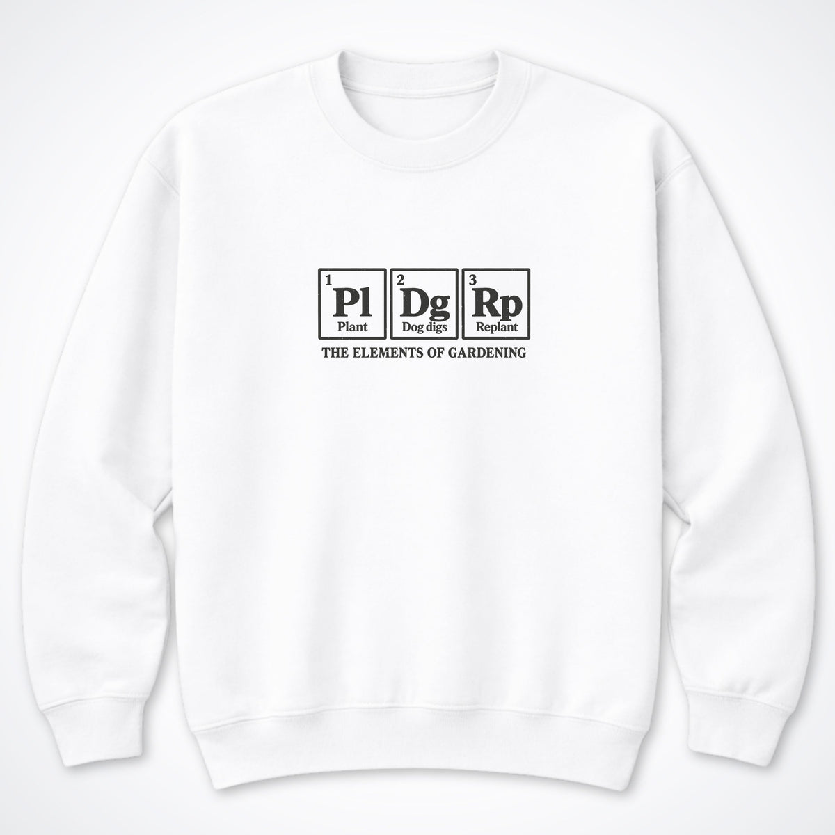 The Elements Of Gardening Crewneck Sweatshirt