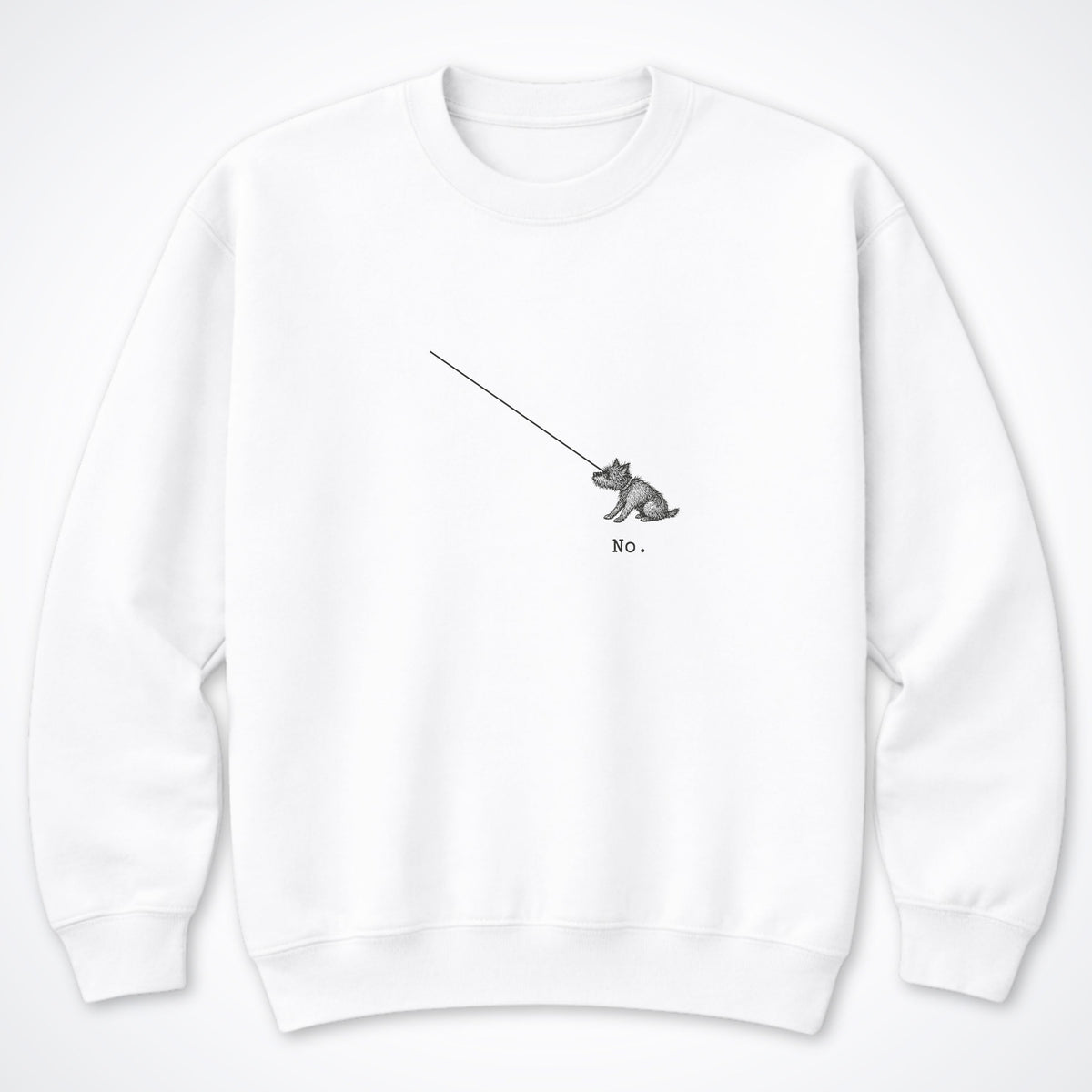 Oscar Says No Crewneck Sweatshirt