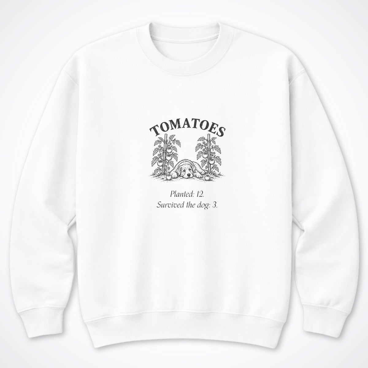 Tomatoes. Arch Crewneck Sweatshirt