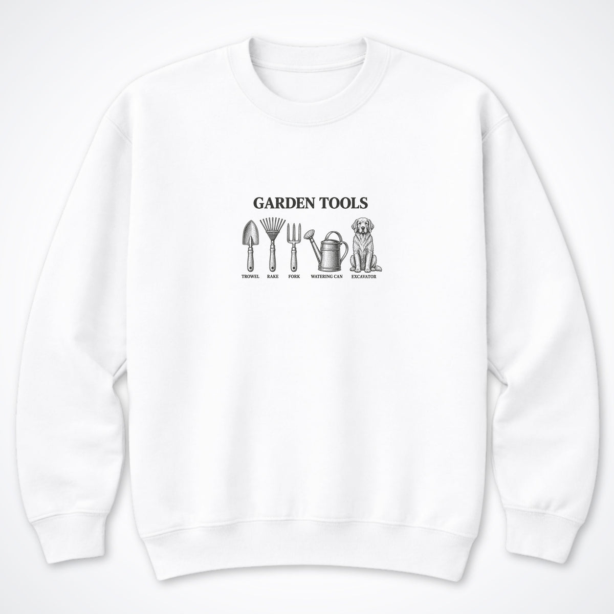 Garden Tools Crewneck Sweatshirt