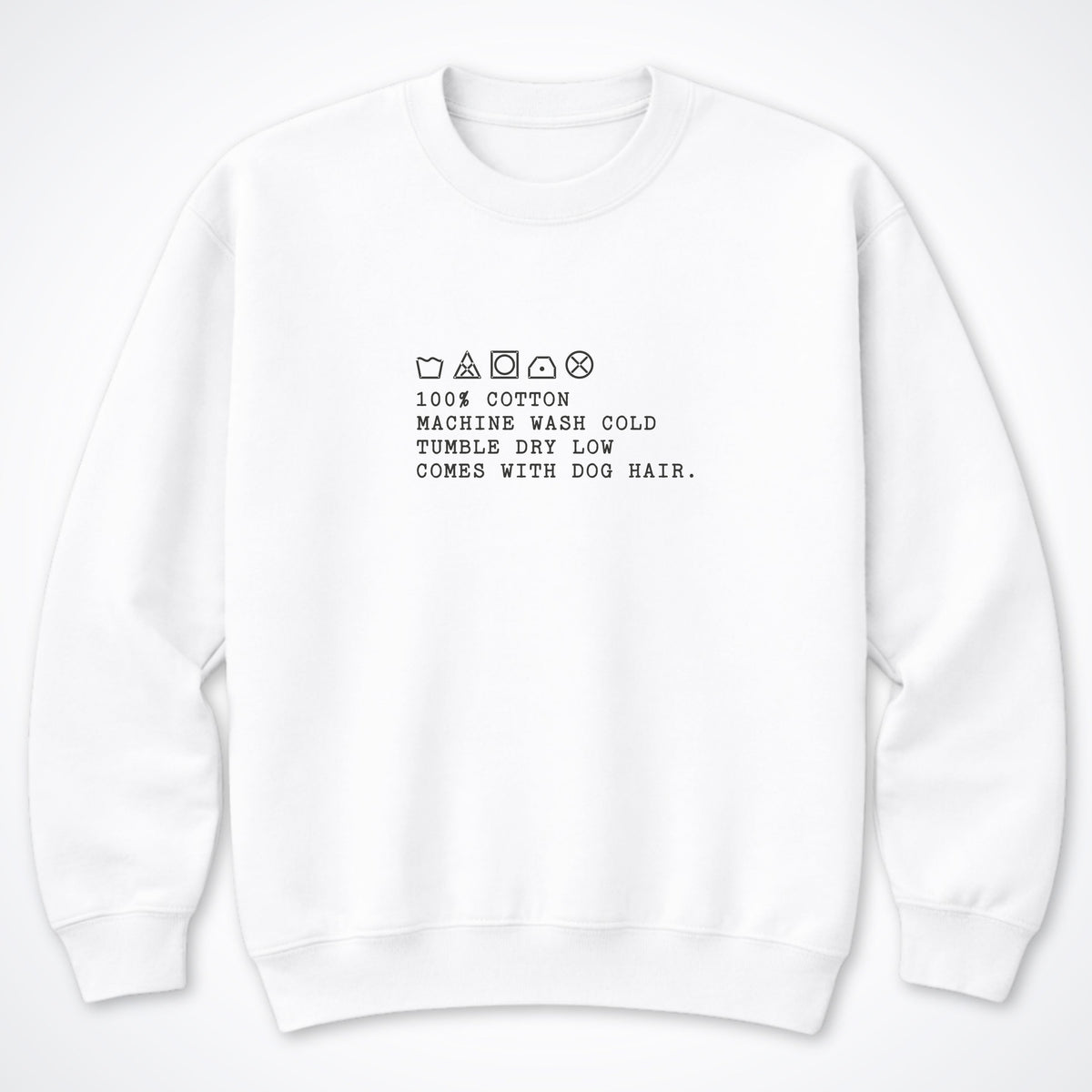 Comes With Dog Hair Crewneck Sweatshirt