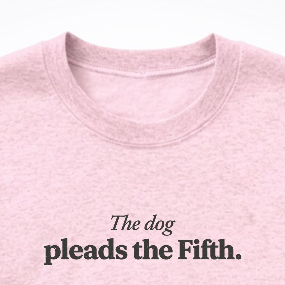 The Dog Pleads The Fifth Crewneck Sweatshirt