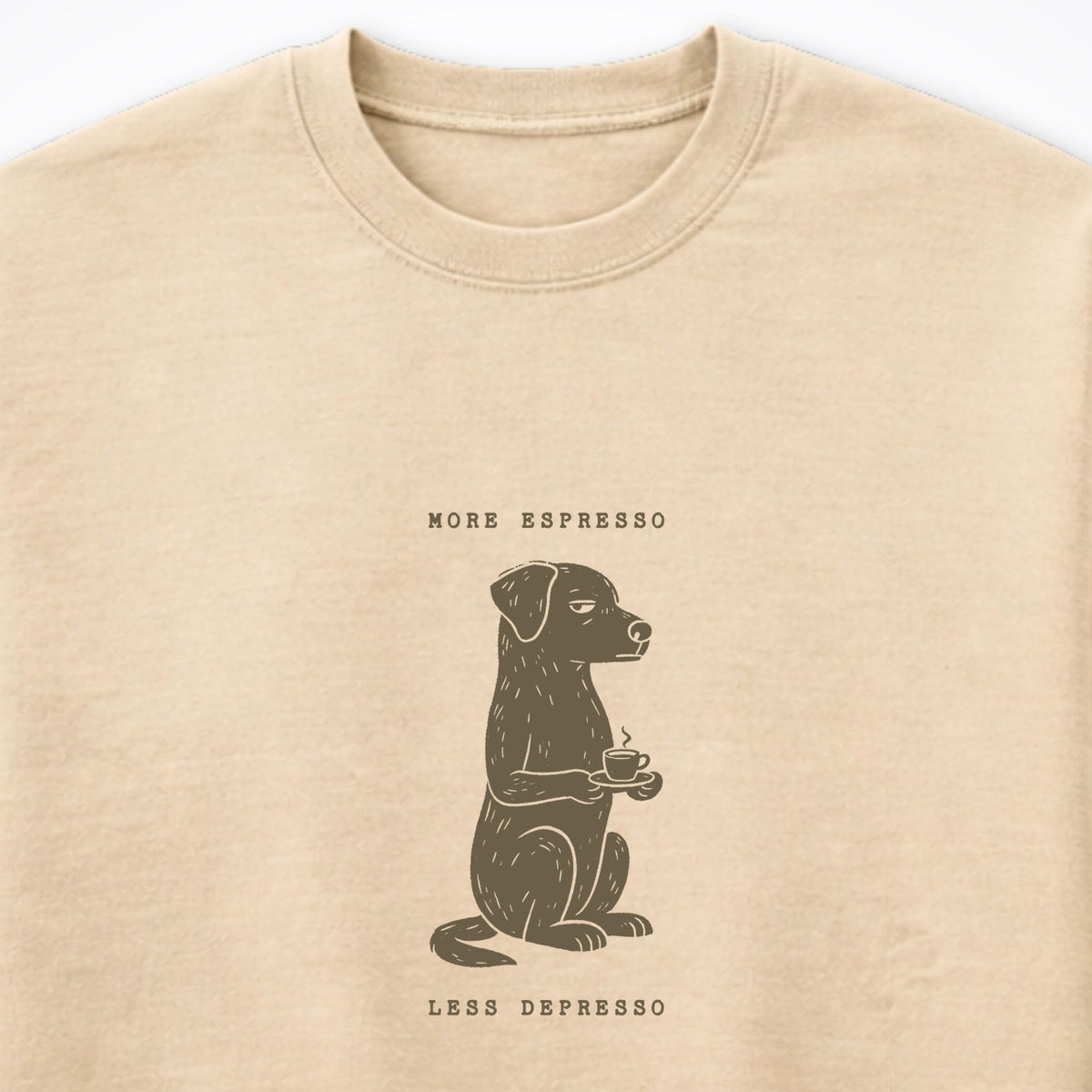 More Espresso, Less Depresso Crewneck Sweatshirt