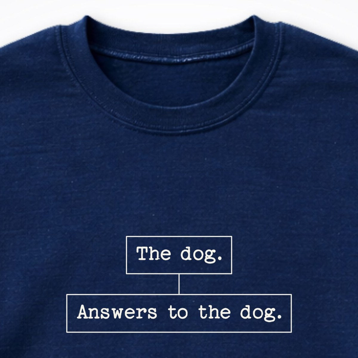 Answers To The Dog Crewneck Sweatshirt