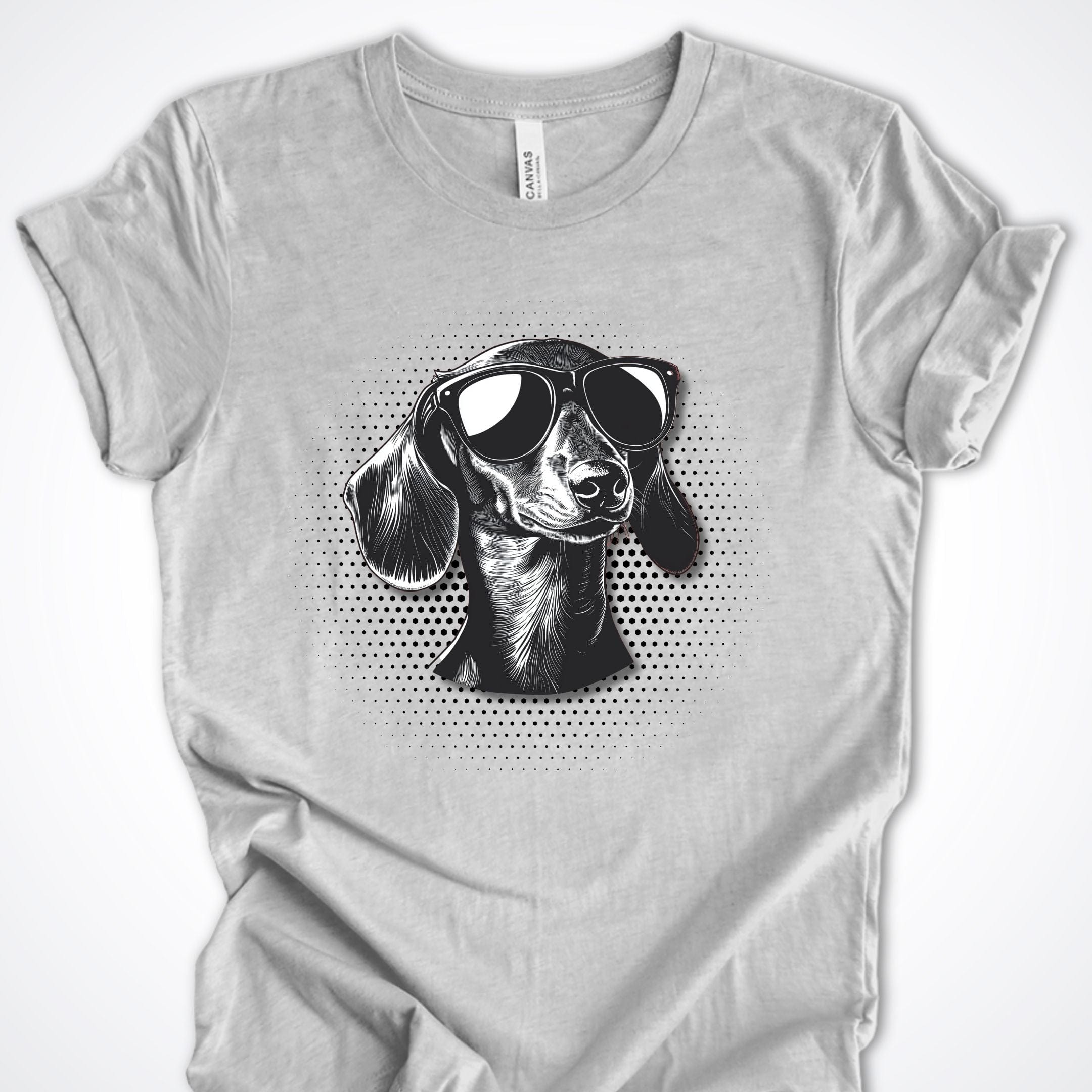 T-Shirt Athletic Heather / S Dachshund Top Dog Premium Unisex T-Shirt ReallyintoDogs