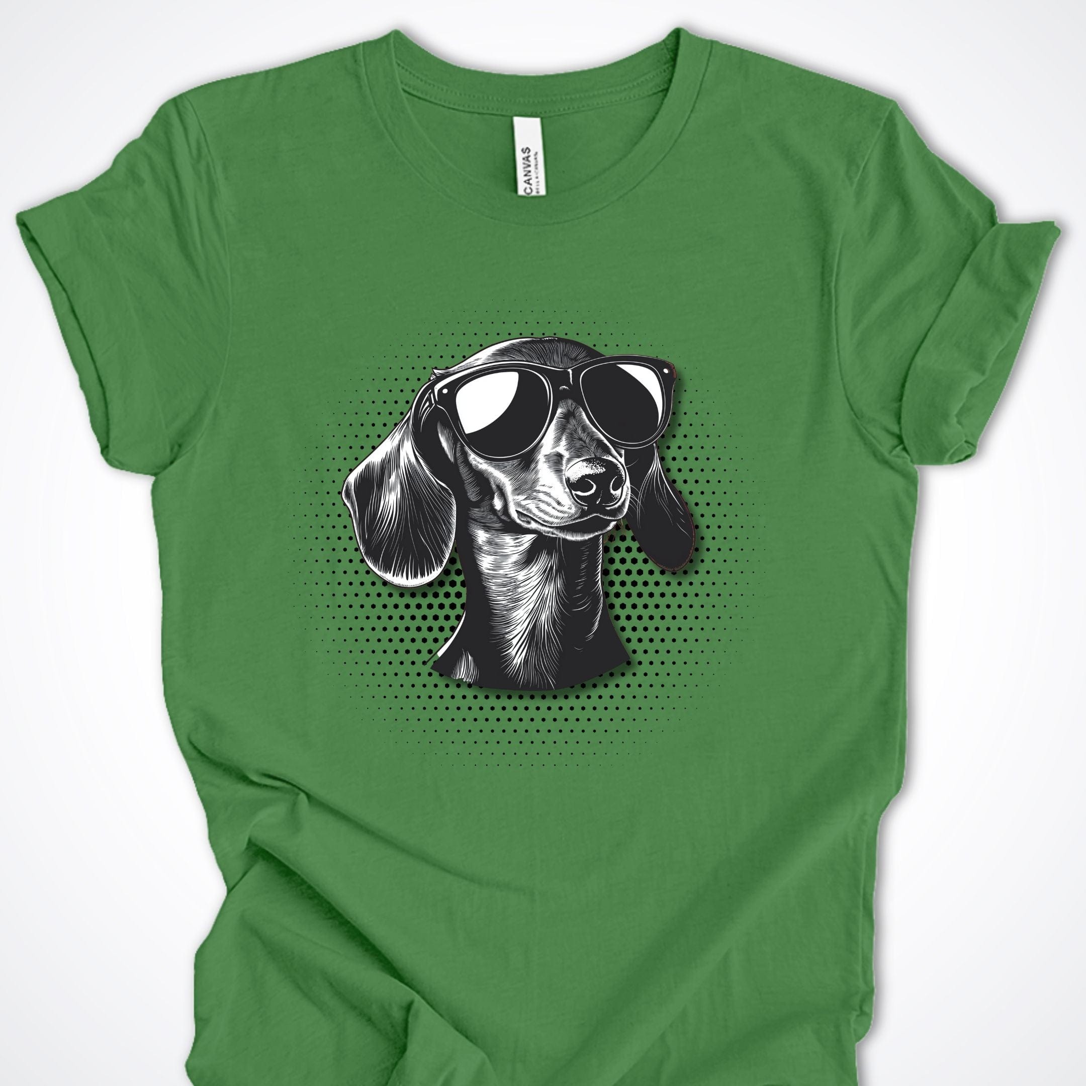 T-Shirt Leaf / S Dachshund Top Dog Premium Unisex T-Shirt ReallyintoDogs