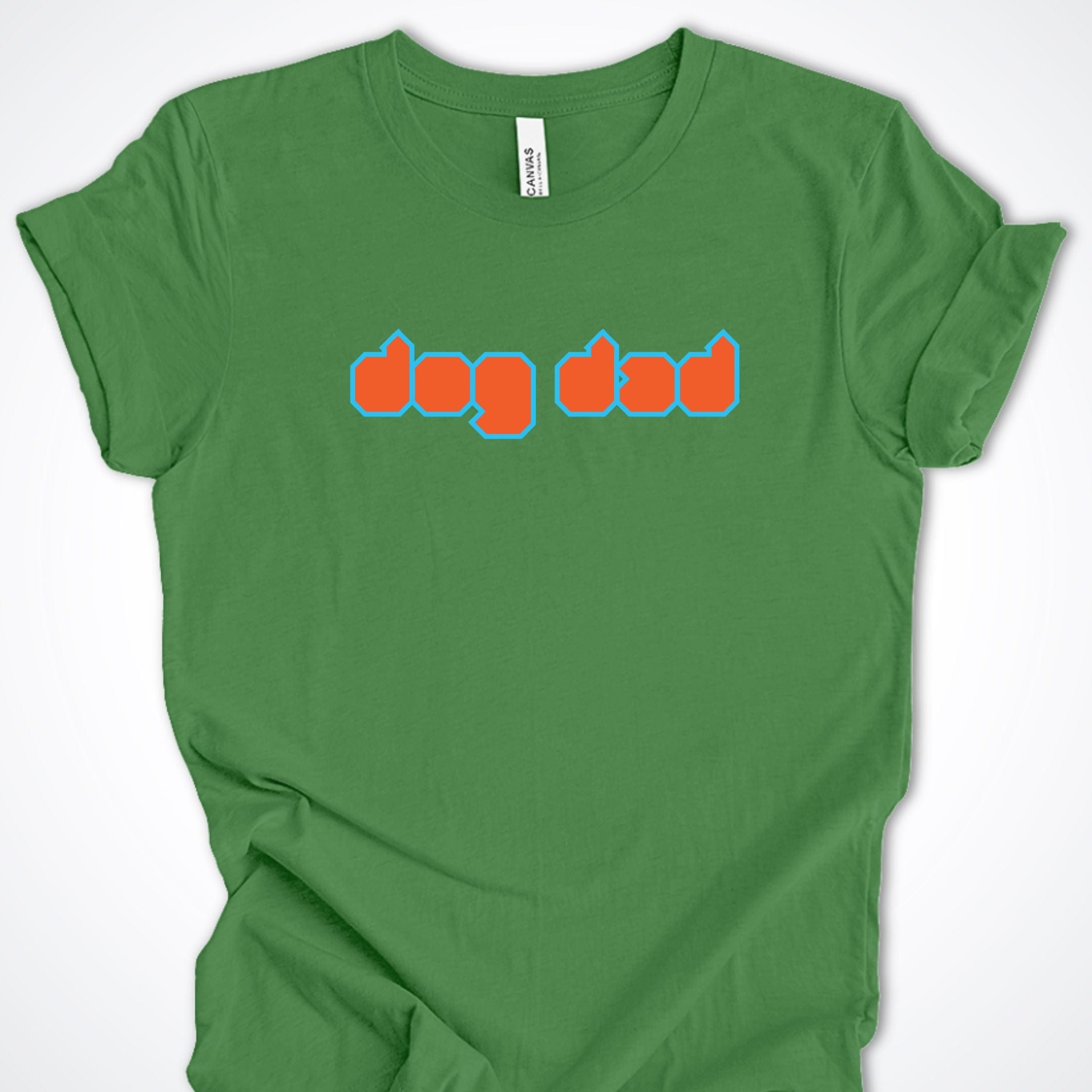 T-Shirt Leaf / S Dog Dad Cubed Premium Unisex T-Shirt ReallyintoDogs