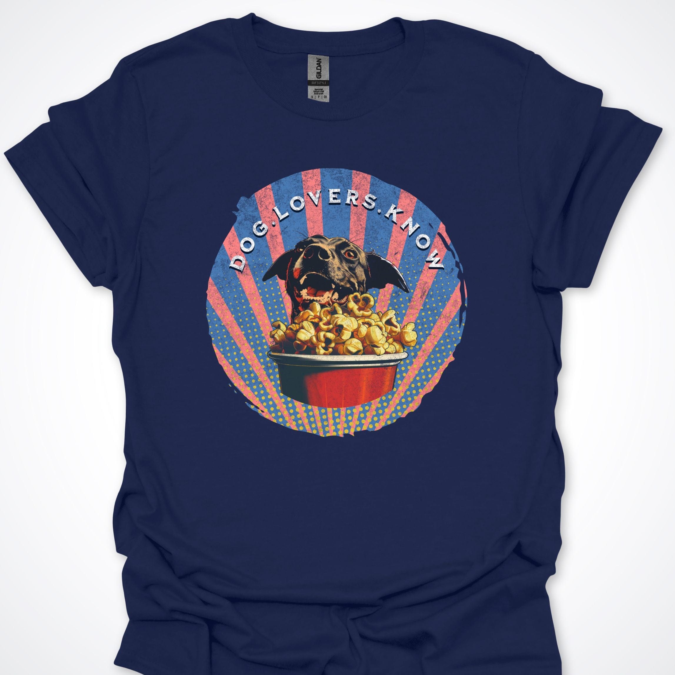 T-Shirt Navy / S Dog Lovers Know (Blue) T-Shirt ReallyintoDogs