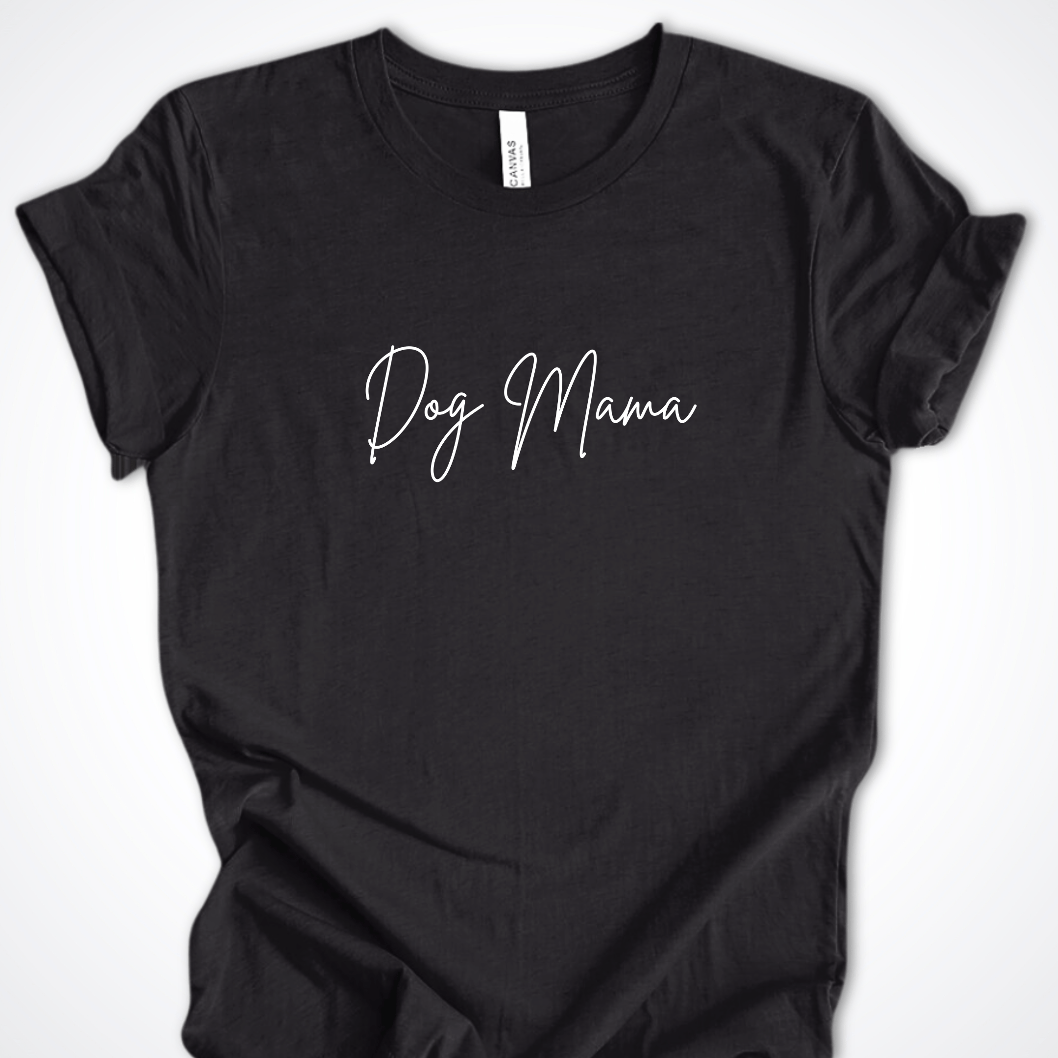 T-Shirt Black Heather / S Dog Mama Premium Unisex T-Shirt ReallyintoDogs