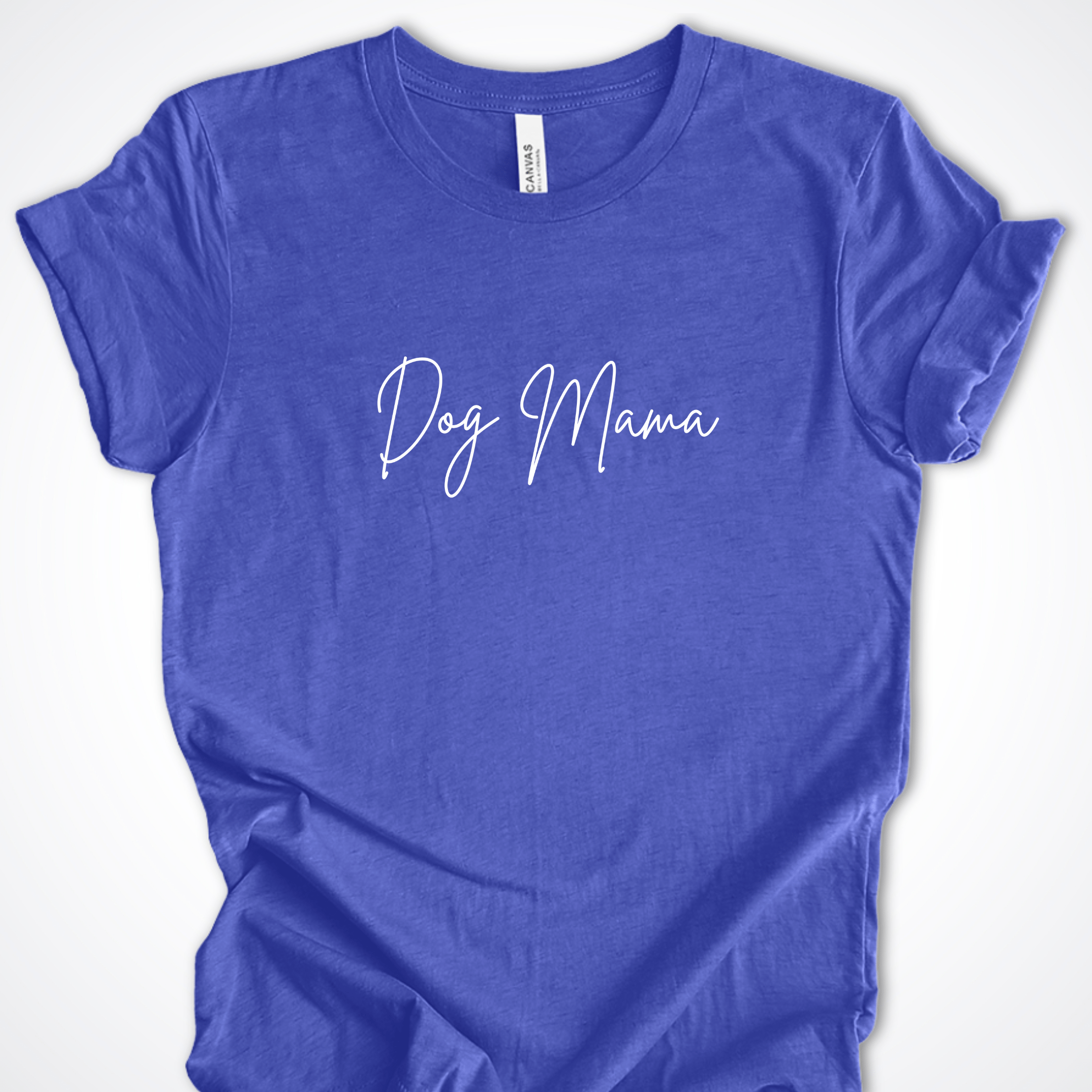 T-Shirt Heather True Royal / S Dog Mama Premium Unisex T-Shirt ReallyintoDogs