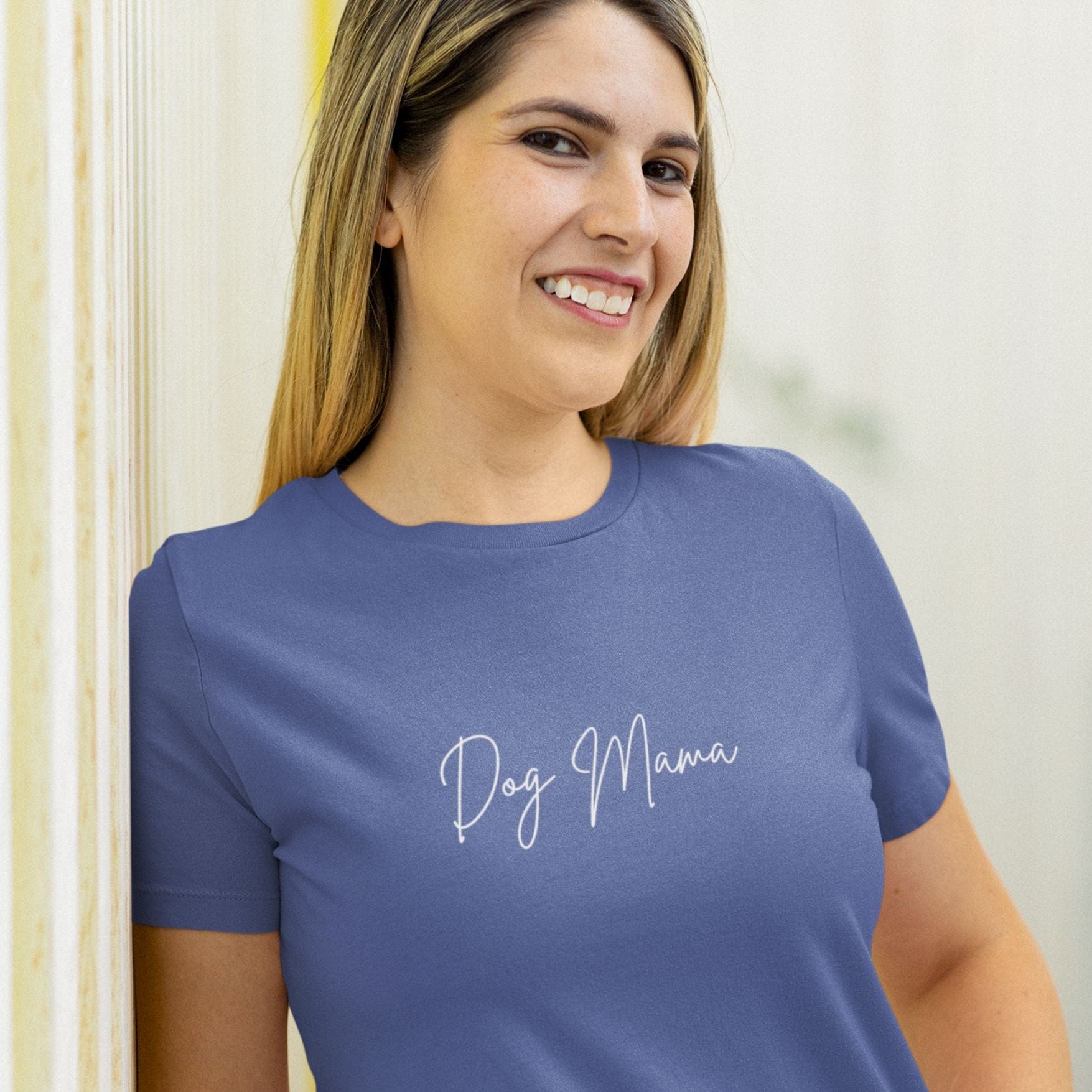 T-Shirt Dog Mama Premium Unisex T-Shirt ReallyintoDogs