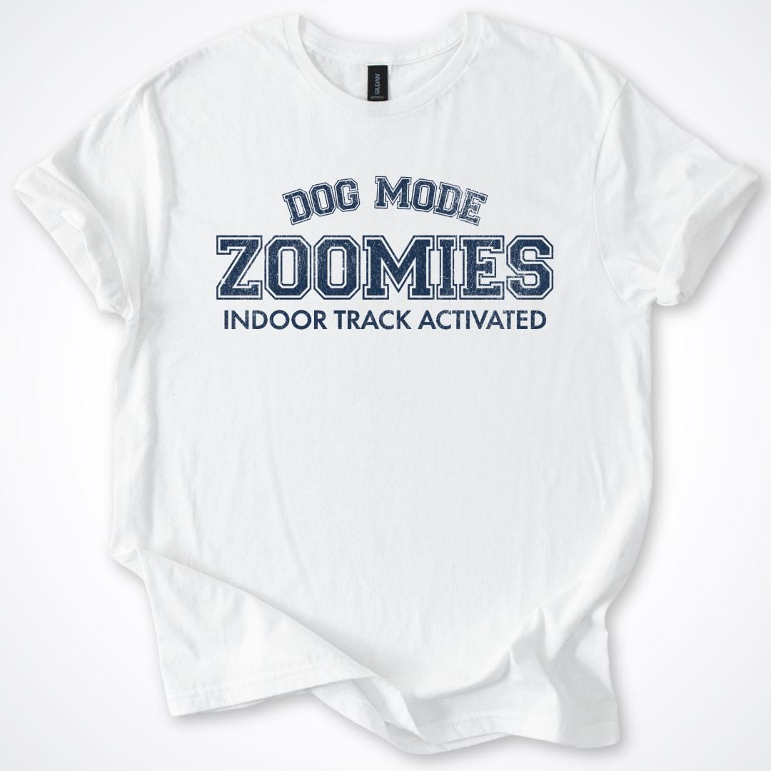 T-Shirt White / S Dog Mode Zoomies T-Shirt ReallyintoDogs