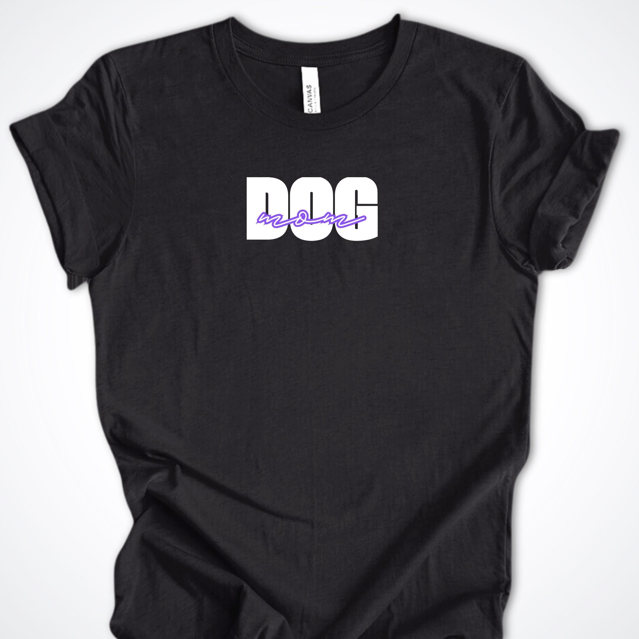 T-Shirt Black Heather / S Dog Mom Bold Premium Unisex T-Shirt ReallyintoDogs