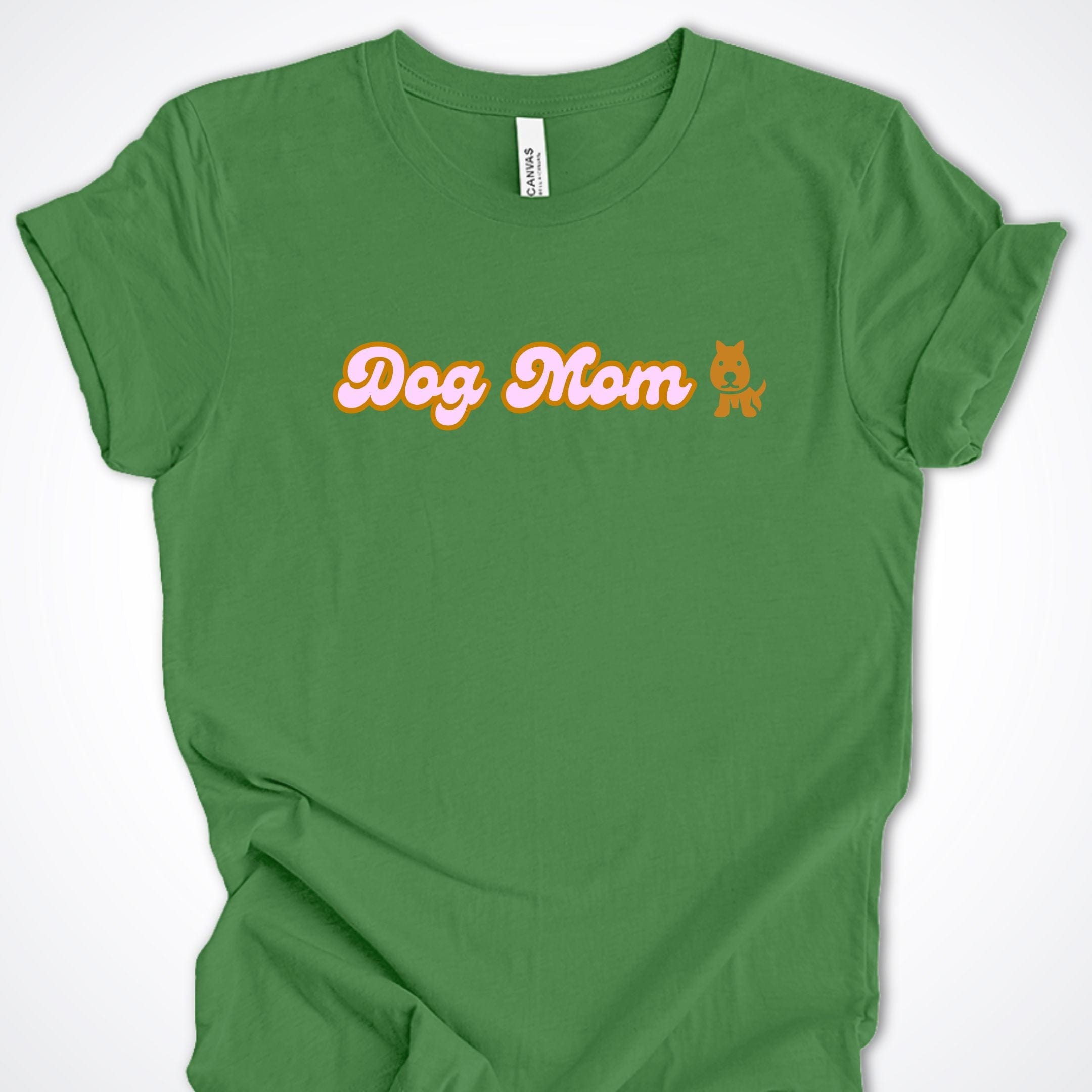 T-Shirt Leaf / S Dog Mom Bubblegum Premium Unisex T-Shirt ReallyintoDogs