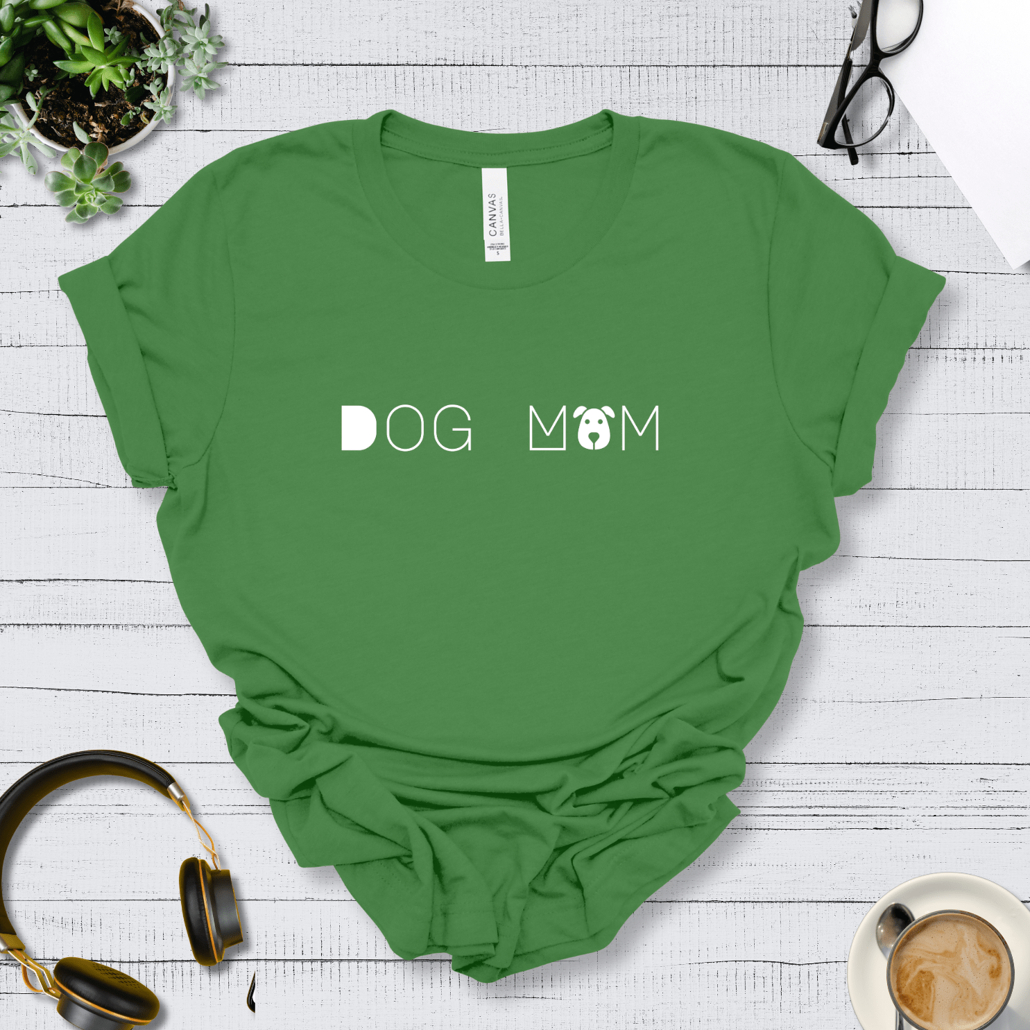 T-Shirt Leaf / S Dog Mom Premium Unisex T-Shirt --reallyintothat