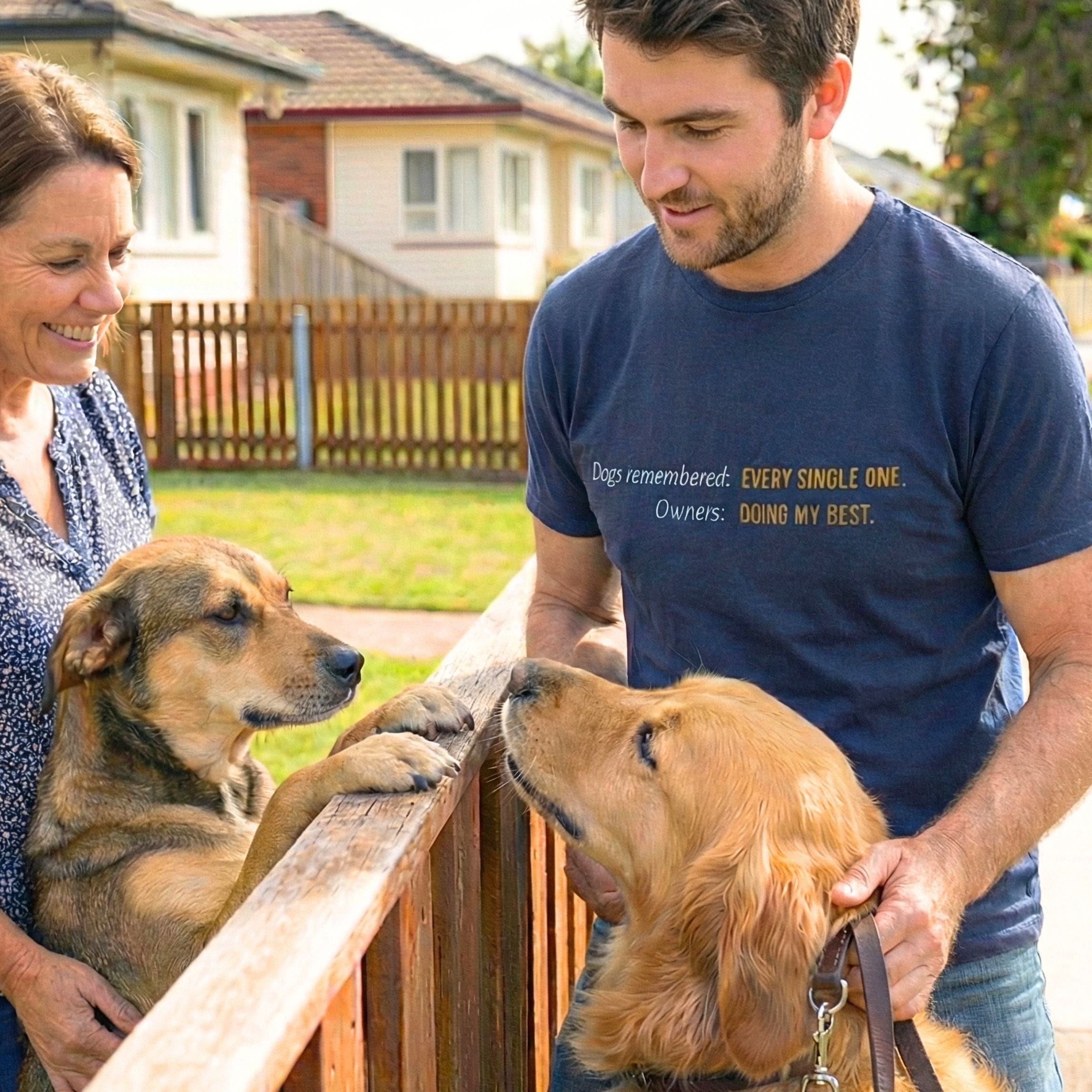 T-Shirt Dogs I remembered: All of them ... T-Shirt ReallyintoDogs