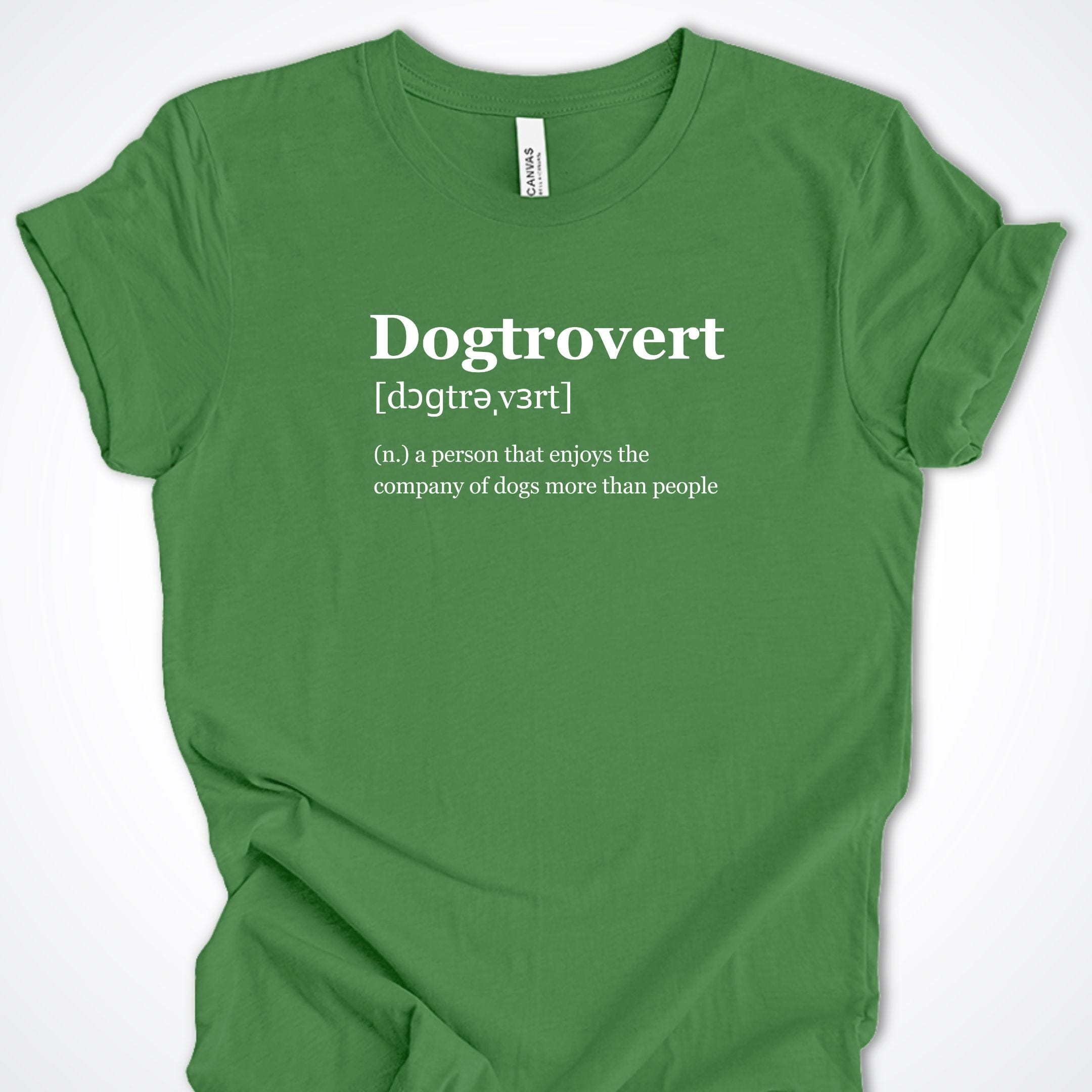 T-Shirt Leaf / S Dogtrovert Premium Unisex T-Shirt ReallyintoDogs