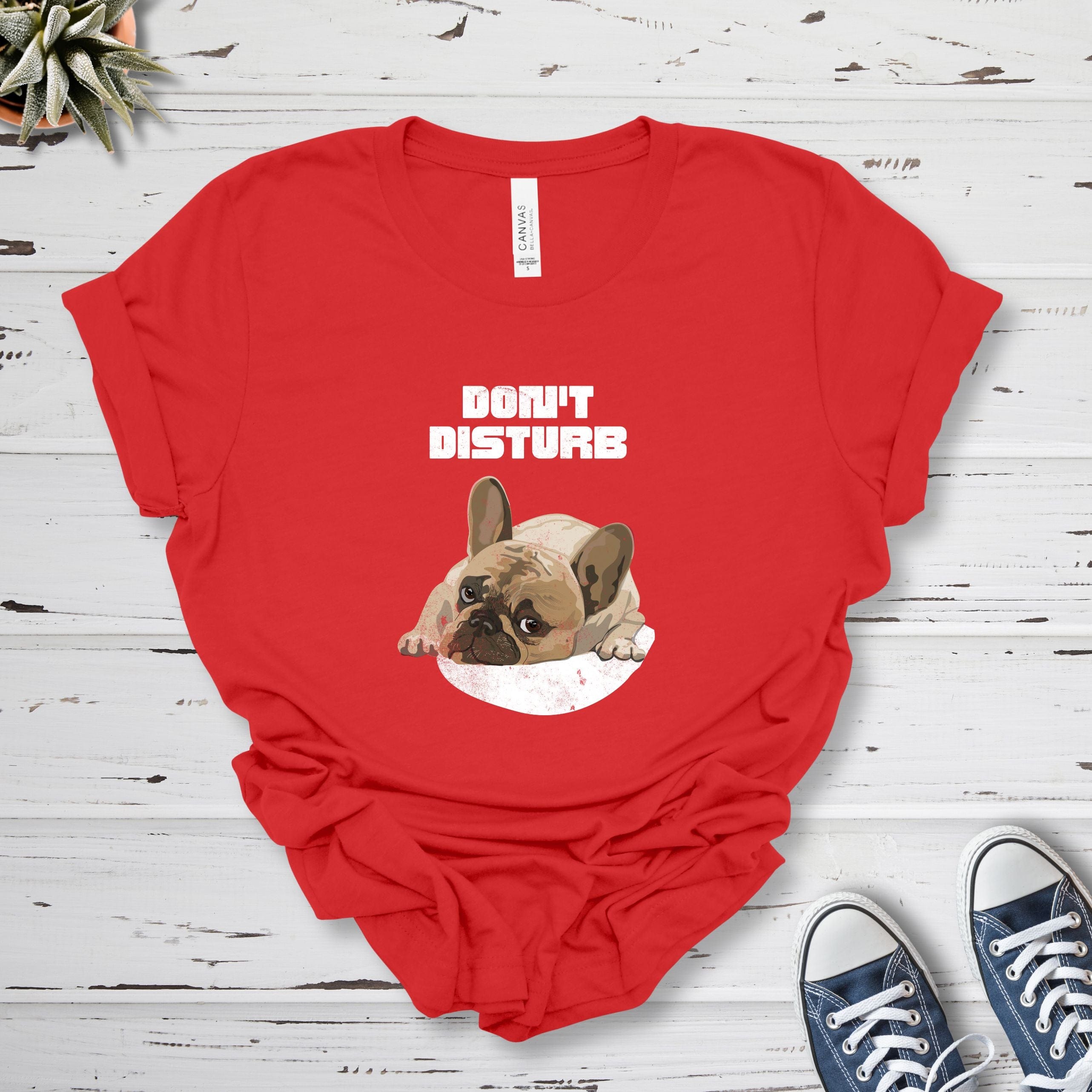 T-Shirt Red / S Don't Disturb Premium Unisex T-Shirt --reallyintothat