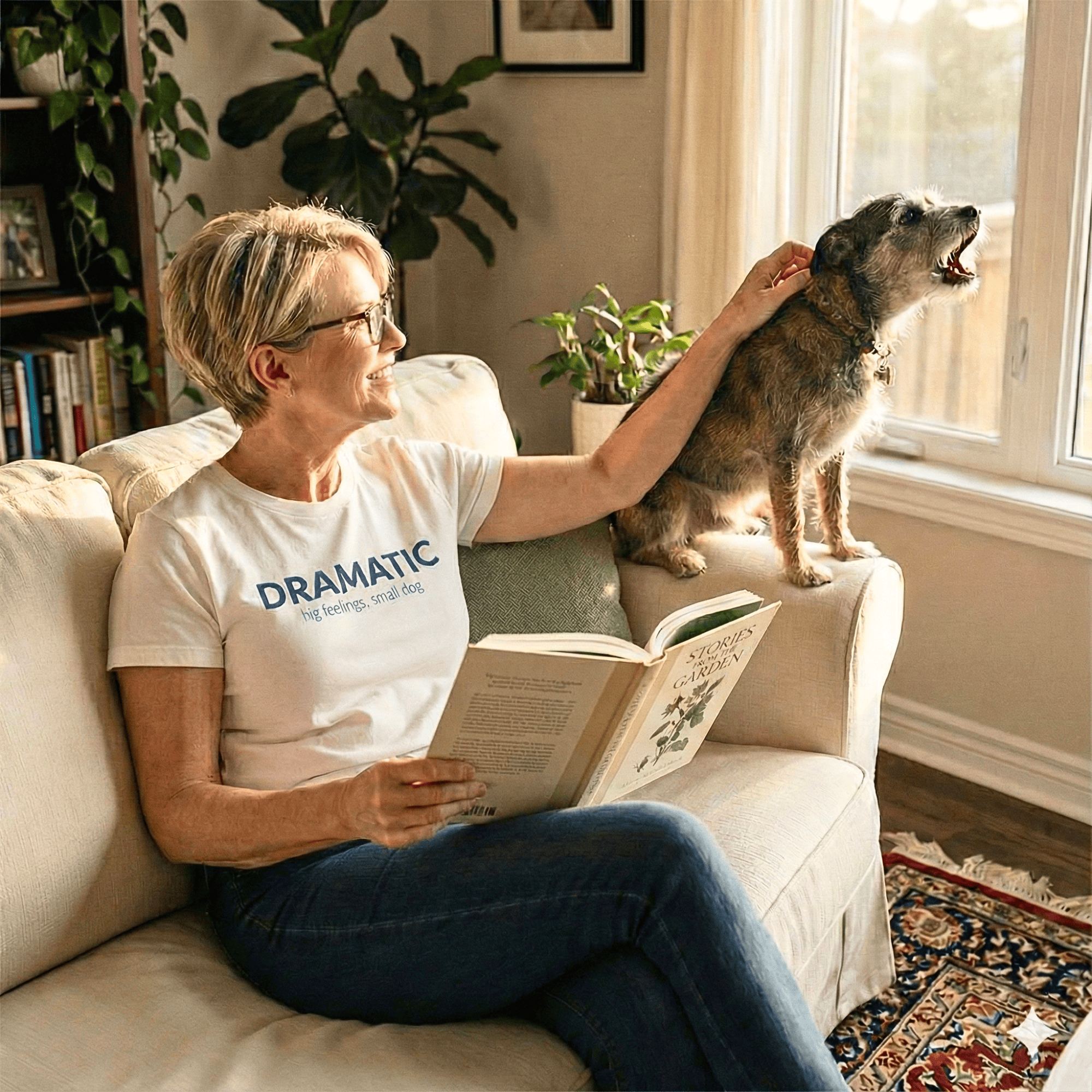 T-Shirt Dramatic Is My Dog ReallyintoDogs