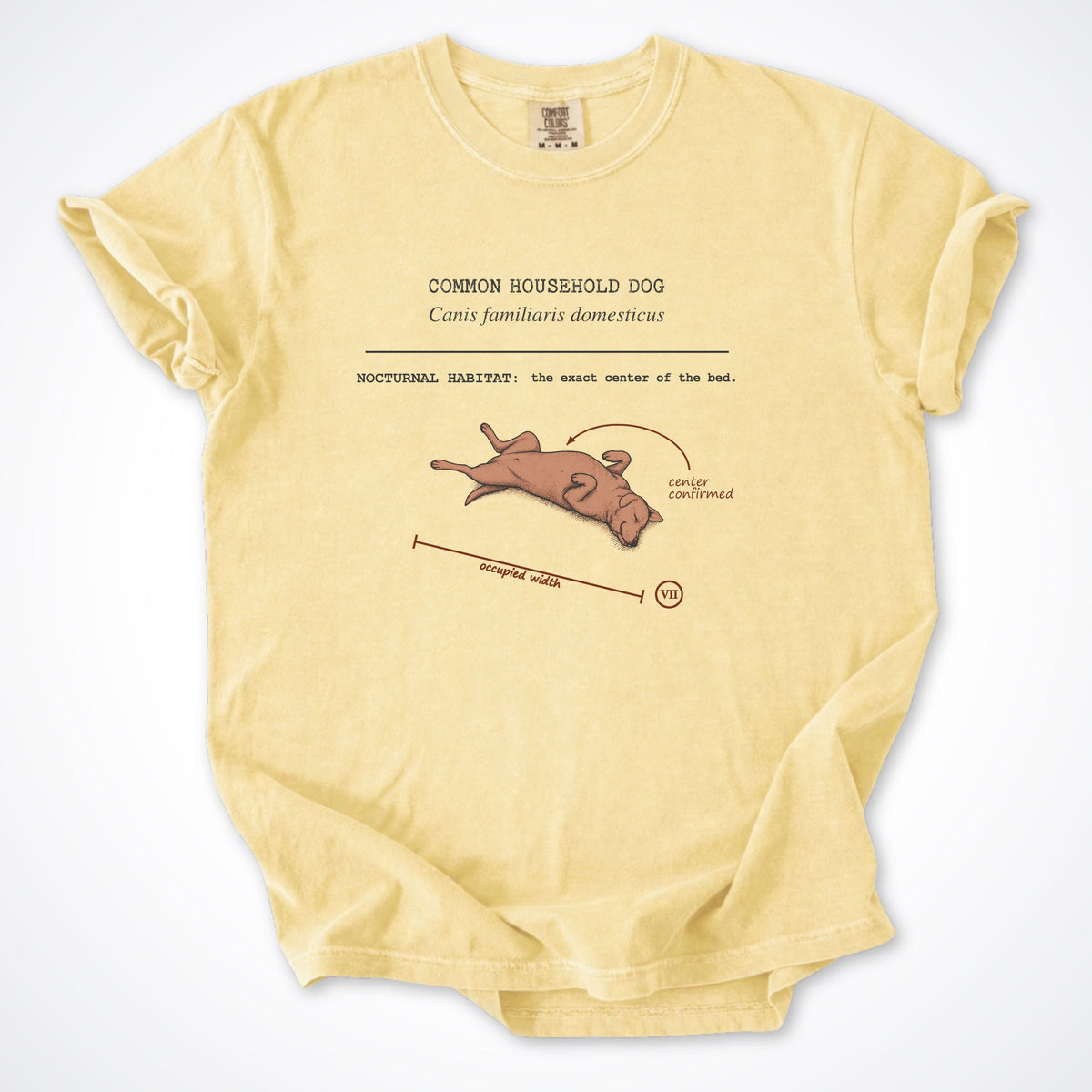 T-Shirt Butter / S Field Guide - Common Household Dog Premium T-Shirt ReallyintoDogs