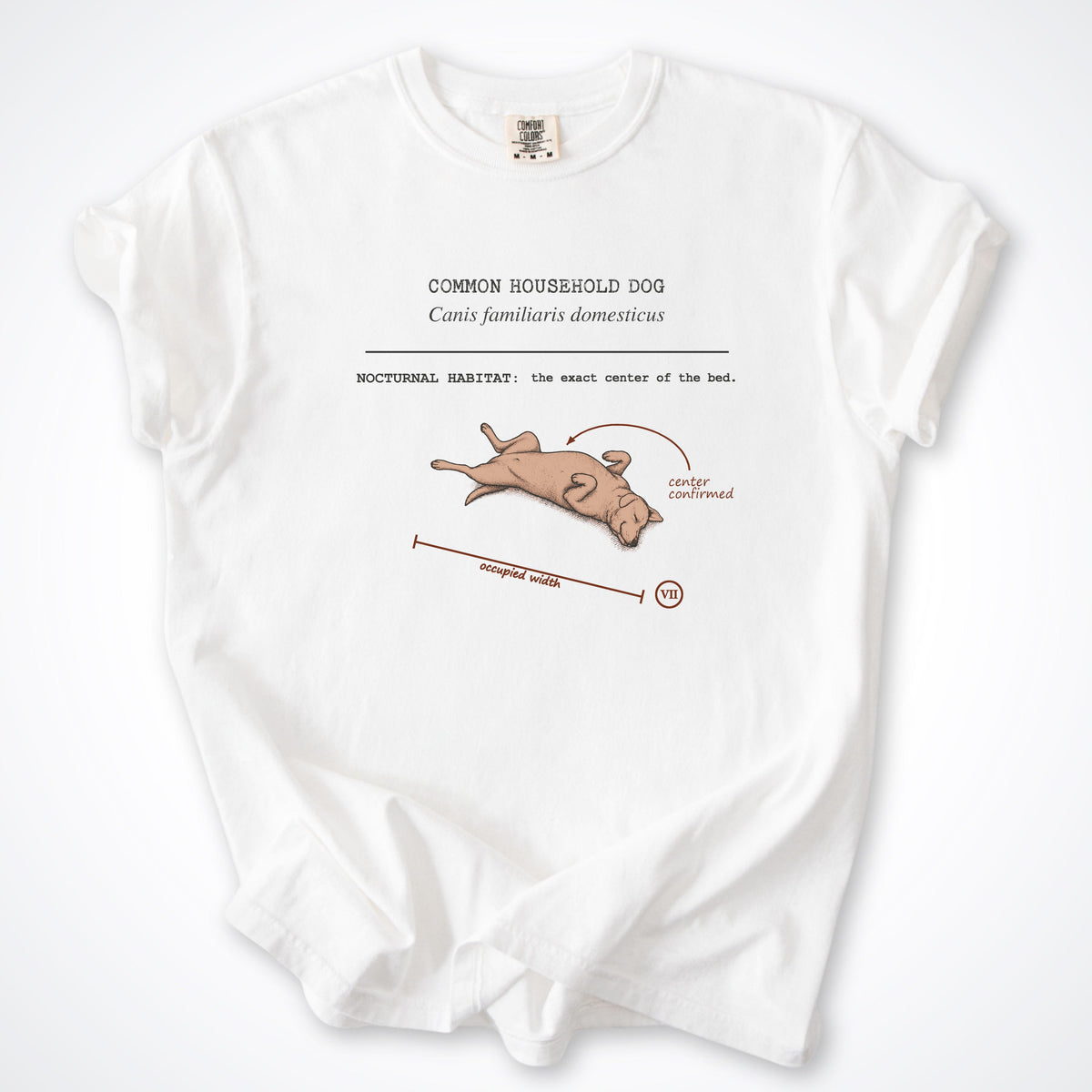 T-Shirt White / S Field Guide - Common Household Dog Premium T-Shirt ReallyintoDogs