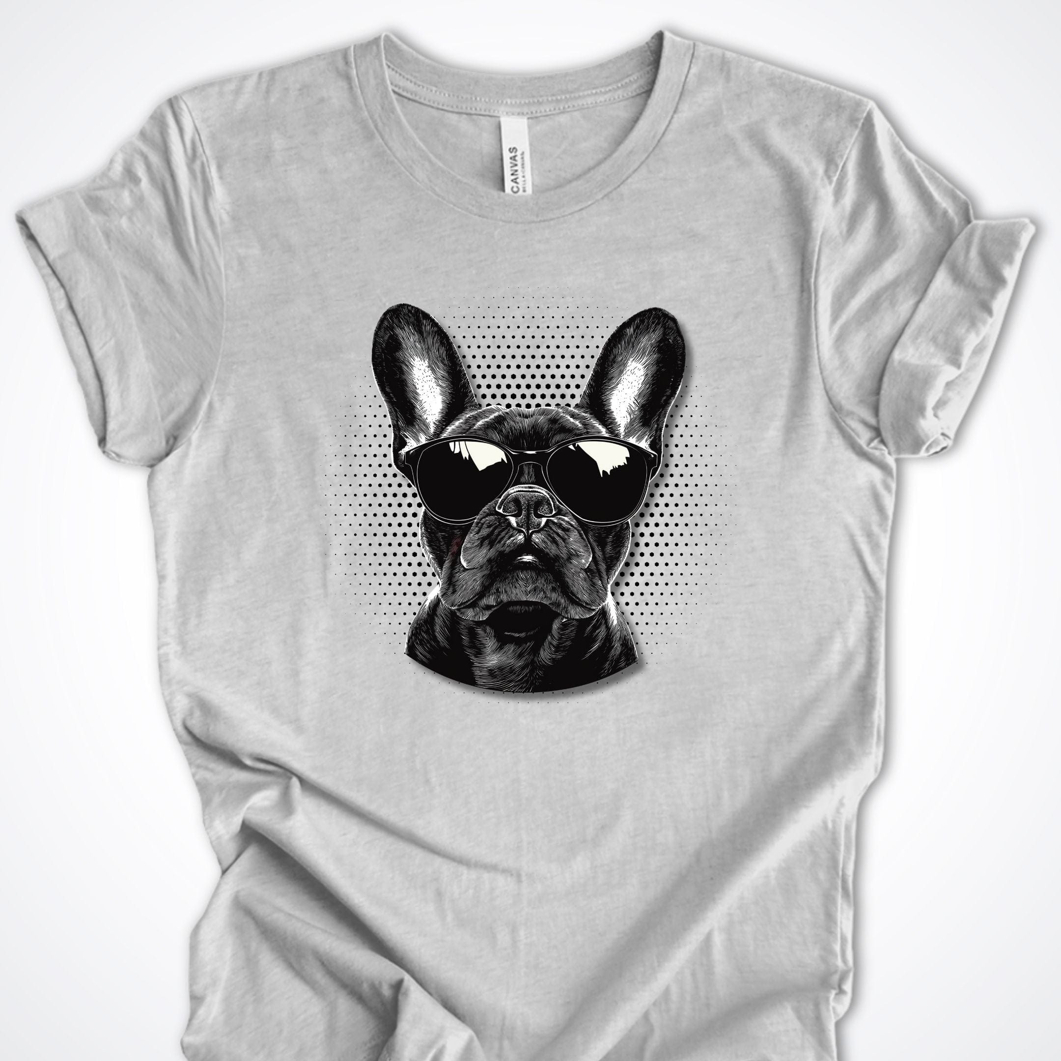 T-Shirt Athletic Heather / S French Bulldog Top Dog Premium Unisex T-Shirt ReallyintoDogs