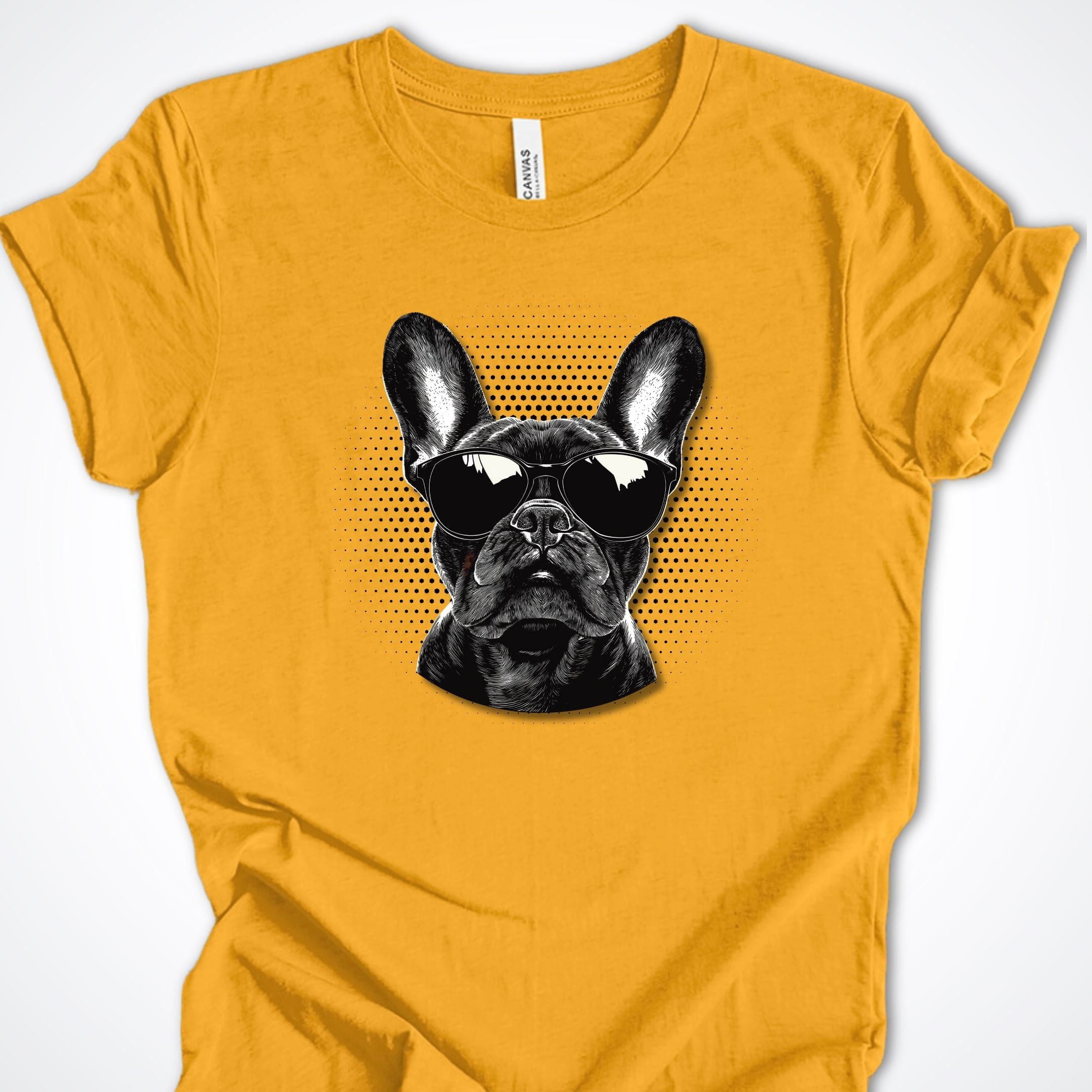 T-Shirt Gold / S French Bulldog Top Dog Premium Unisex T-Shirt ReallyintoDogs